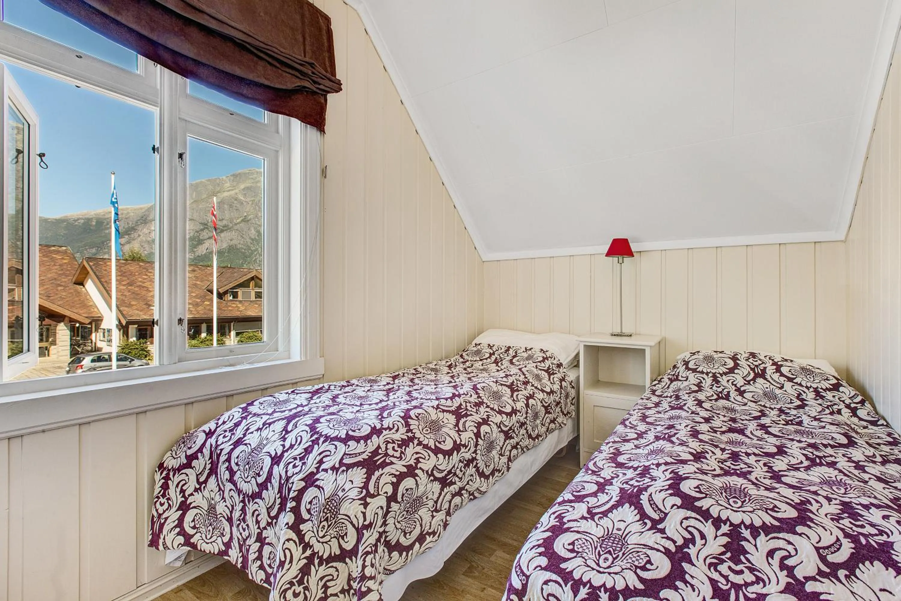 Bed in Vik Pensjonat