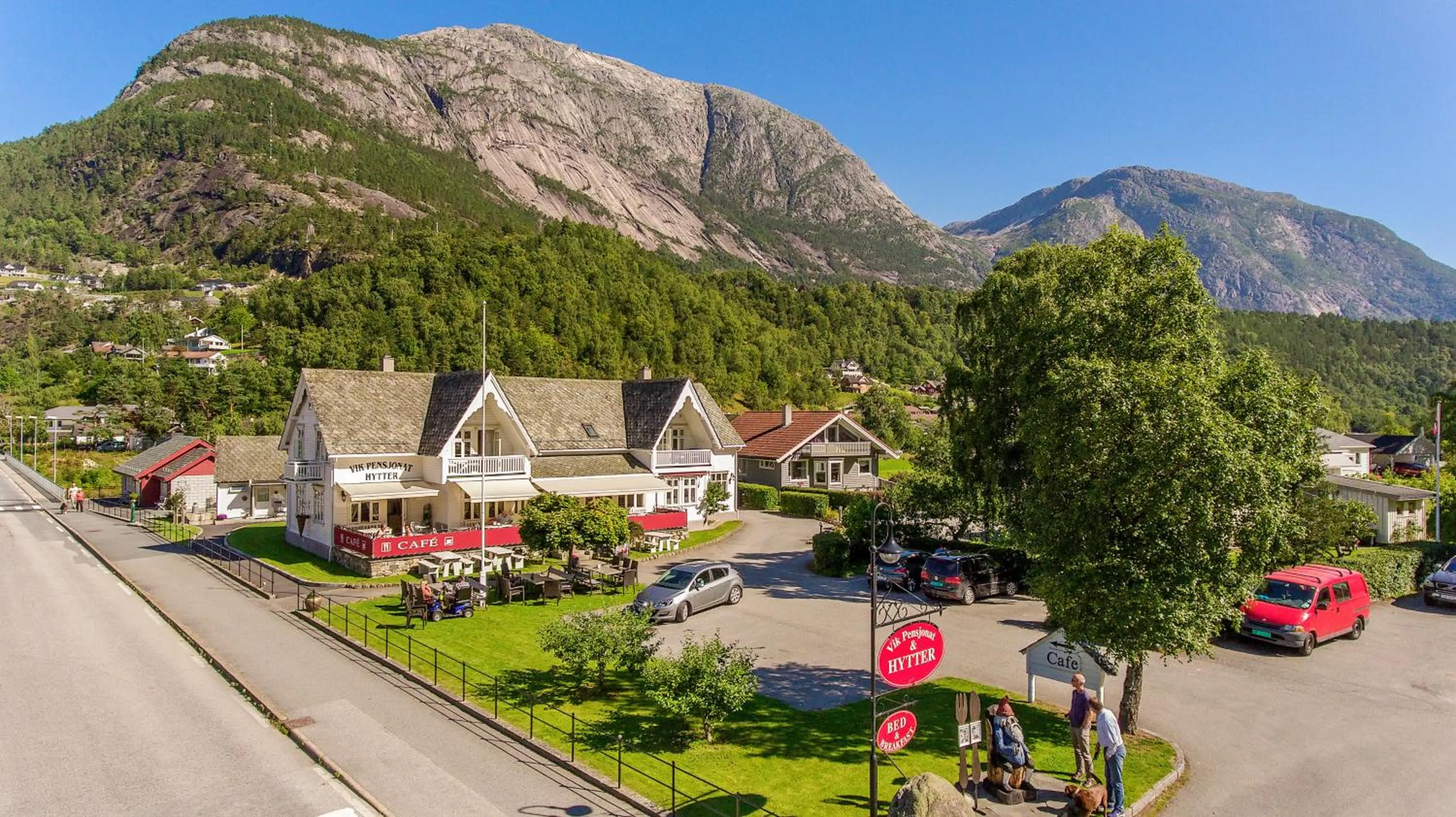 Property building in Vik Pensjonat