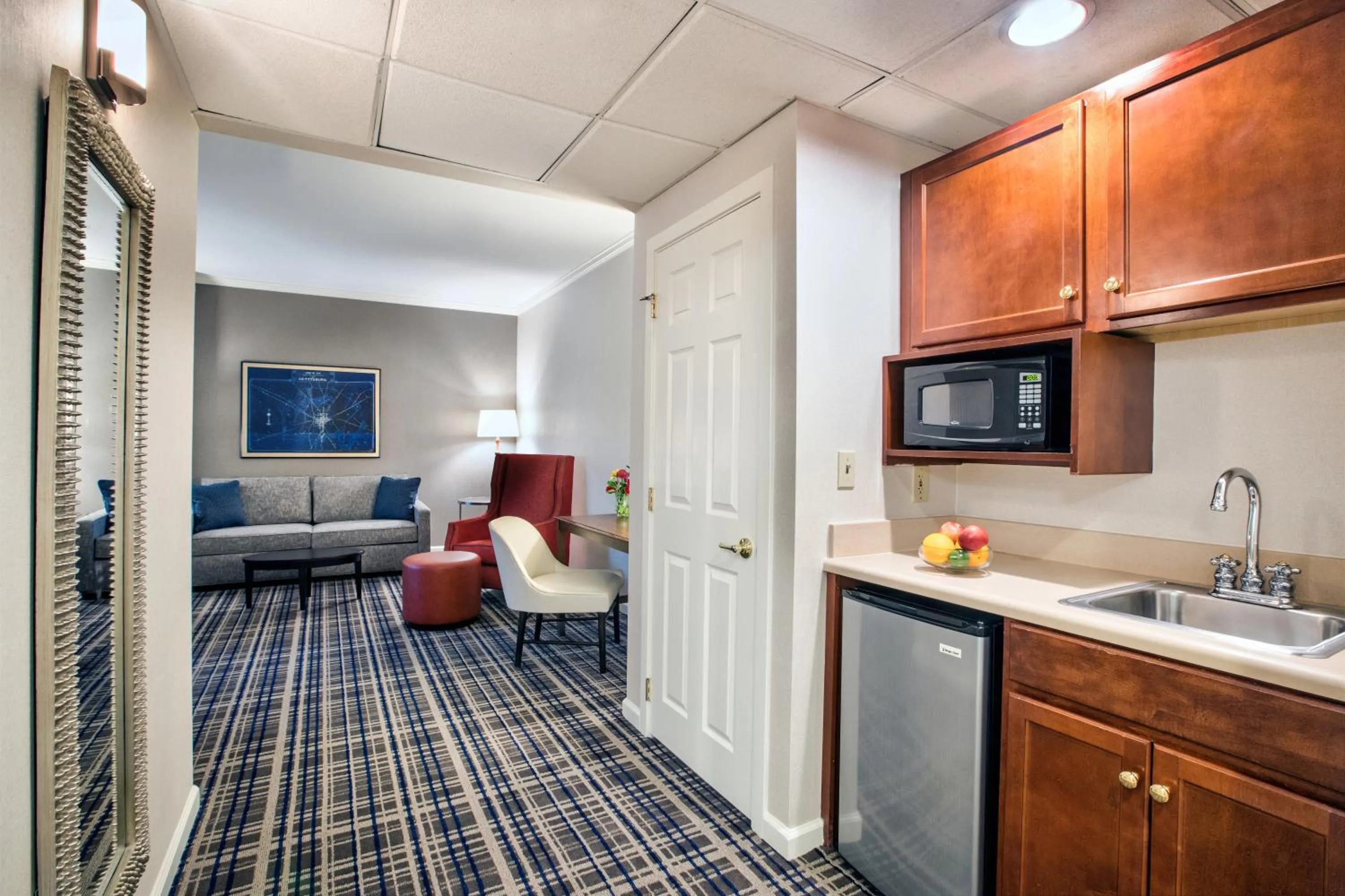 Kitchen or kitchenette in Hotel Gettysburg