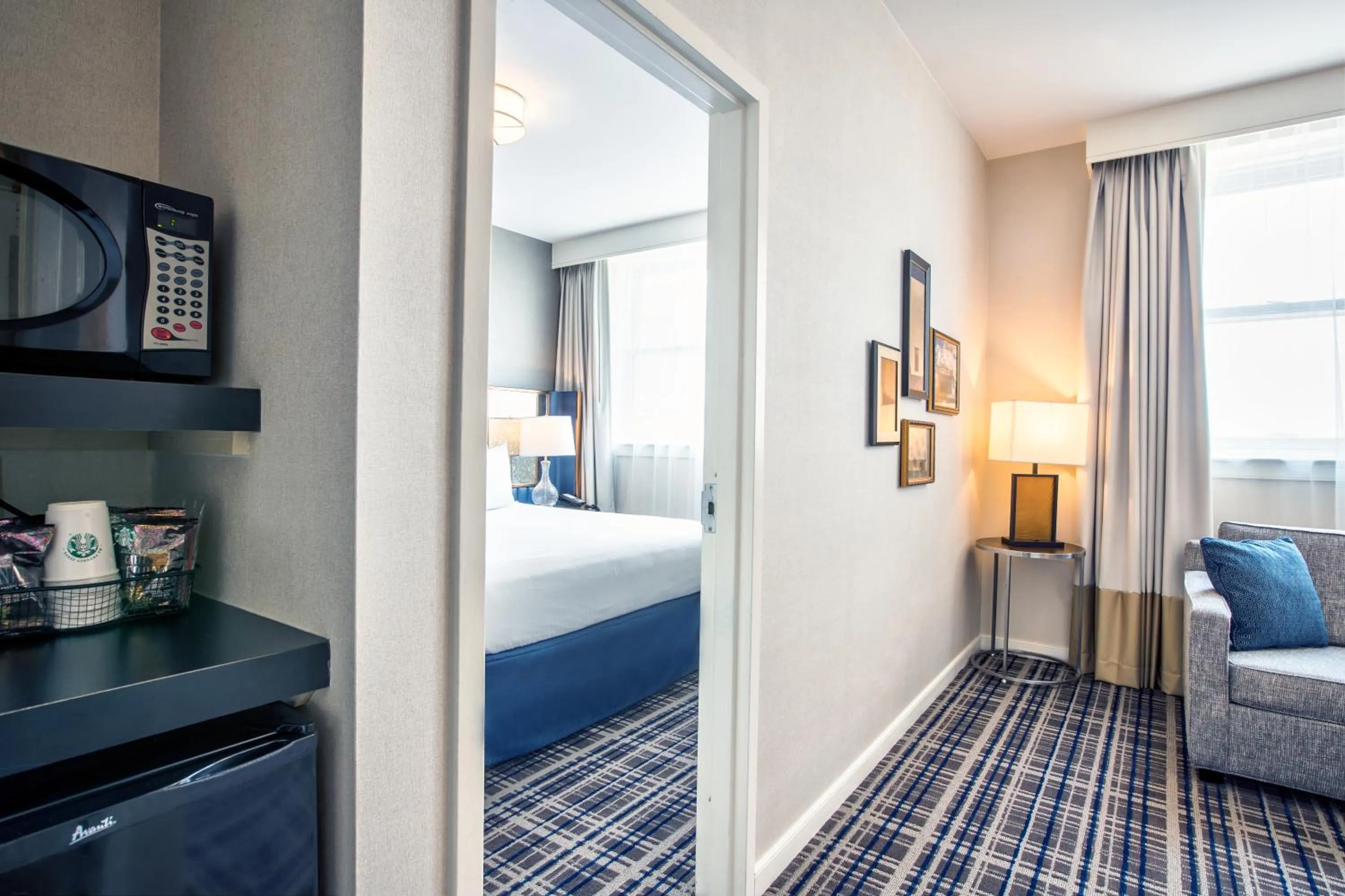 Bedroom, Bed in Hotel Gettysburg