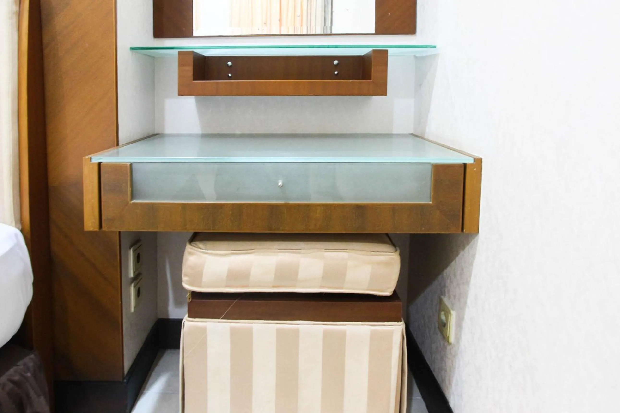 Bed in 2BR Family Sudirman Tower Condominium Apartment near Plaza Semanggi By Travelio