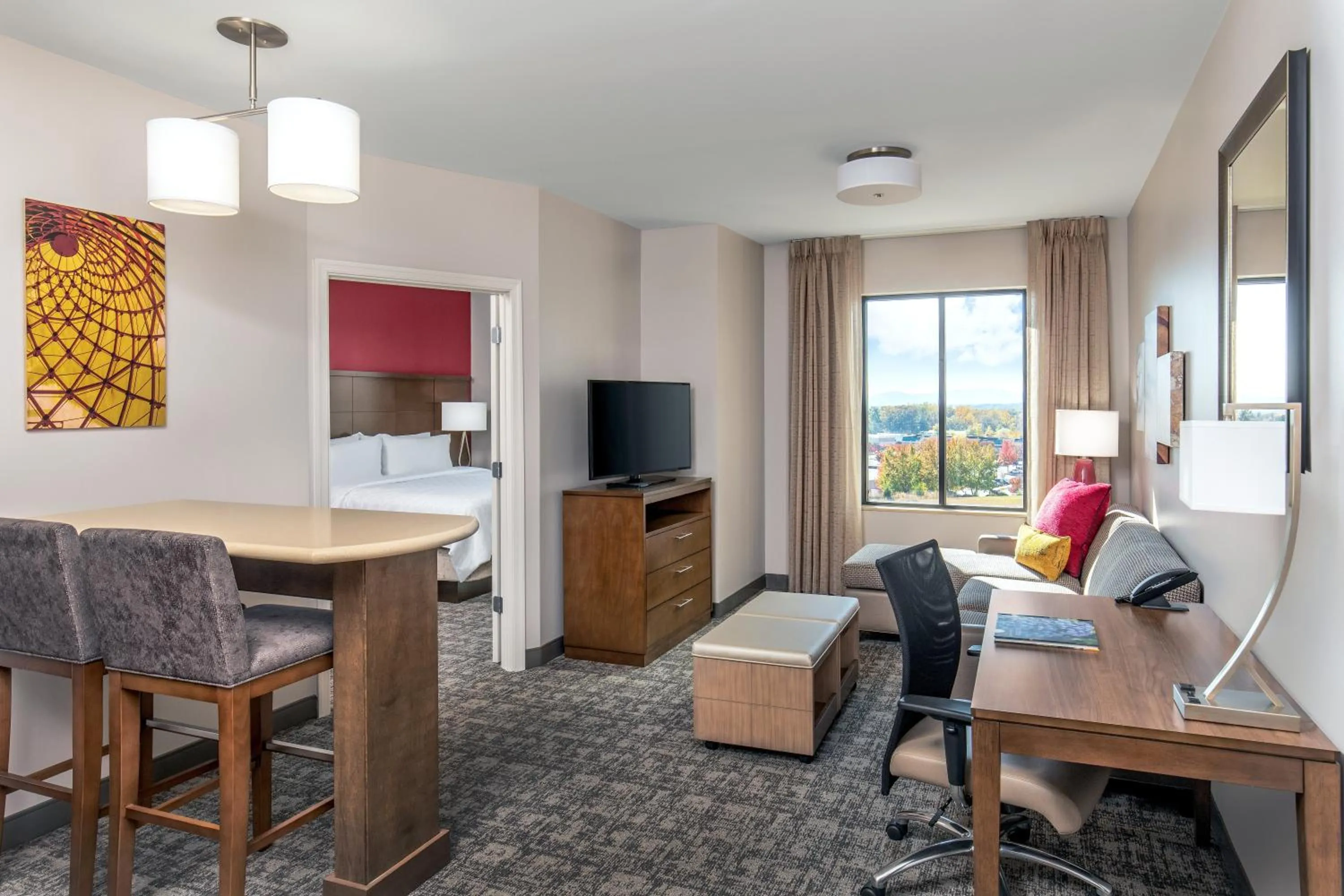 Photo of the whole room in Staybridge Suites Charlottesville Airport by IHG