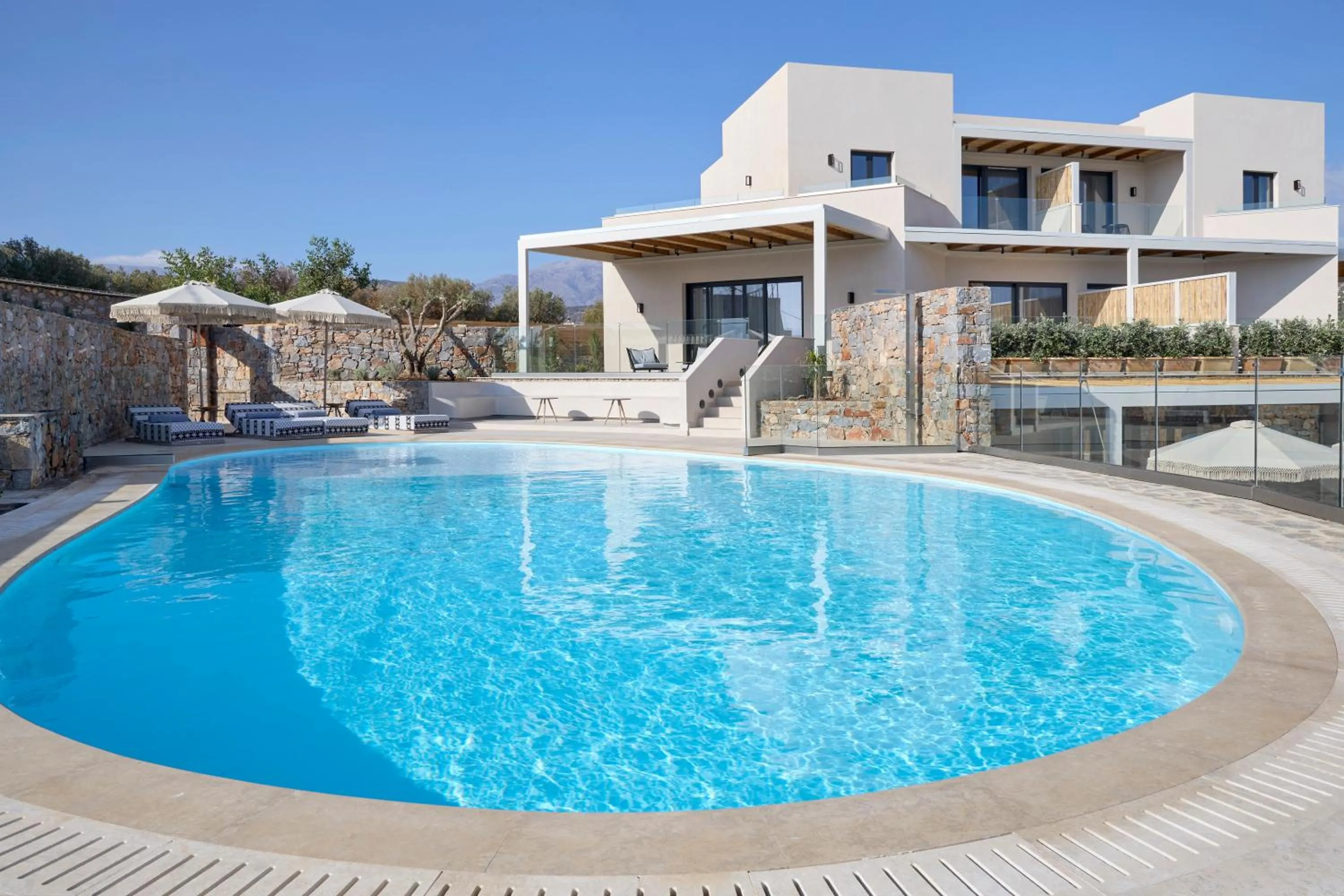 Swimming pool in Wyndham Grand Crete Mirabello Bay