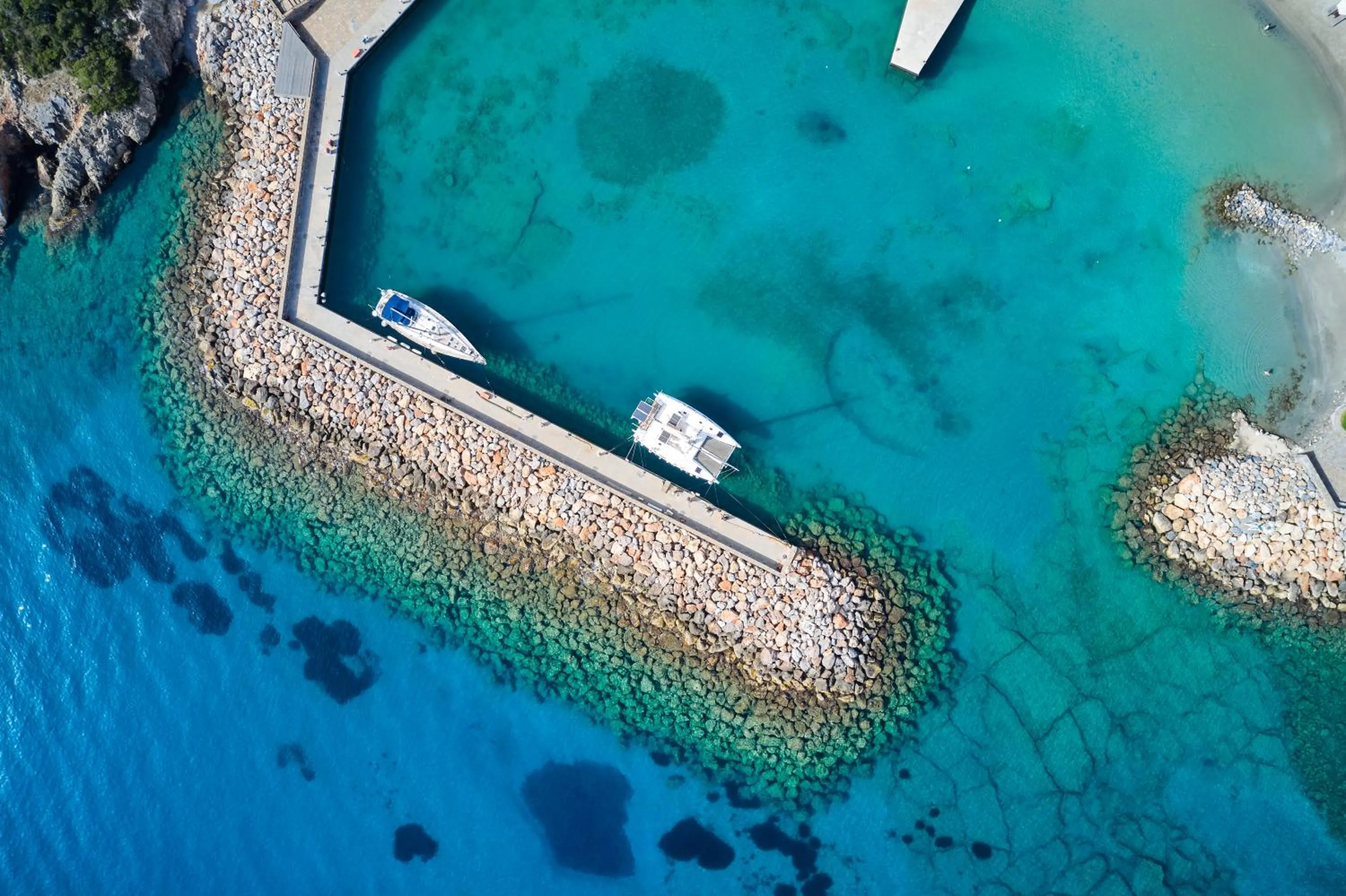 Natural landscape in Wyndham Grand Crete Mirabello Bay