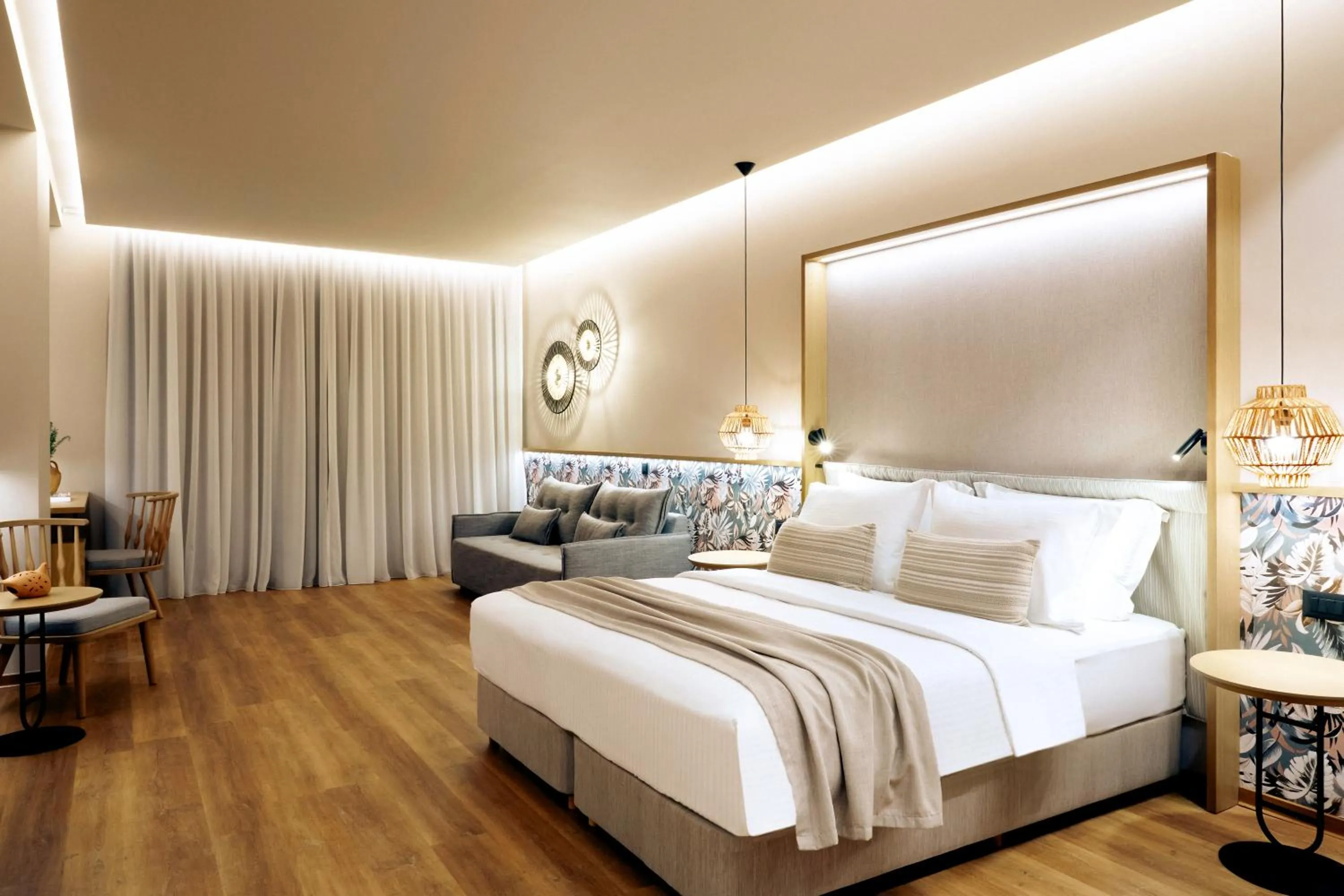 Bed in Zeus Eleva Mirabello Bay