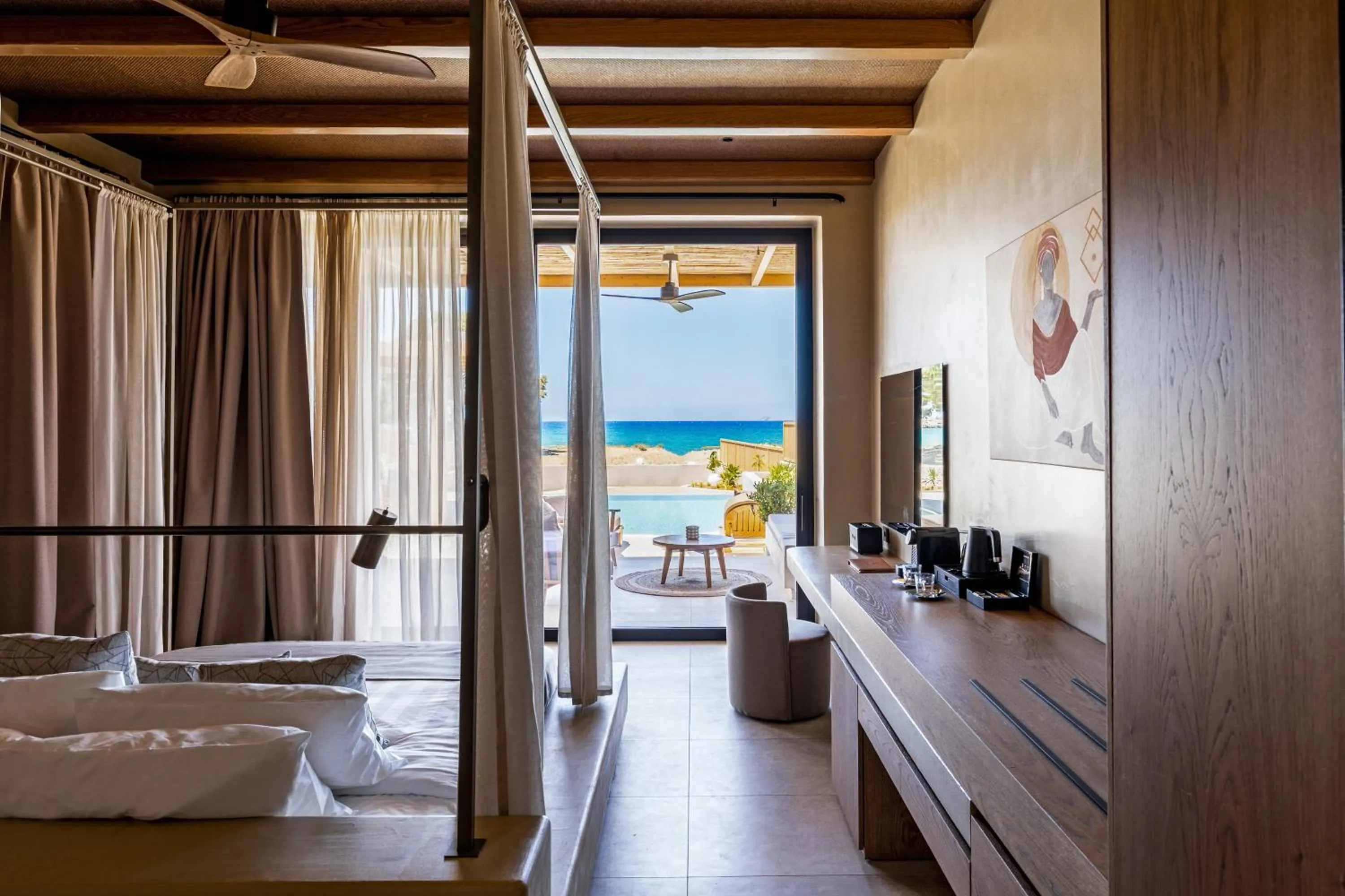 Bed in Unique Blue! Resort and Villas Adults Only