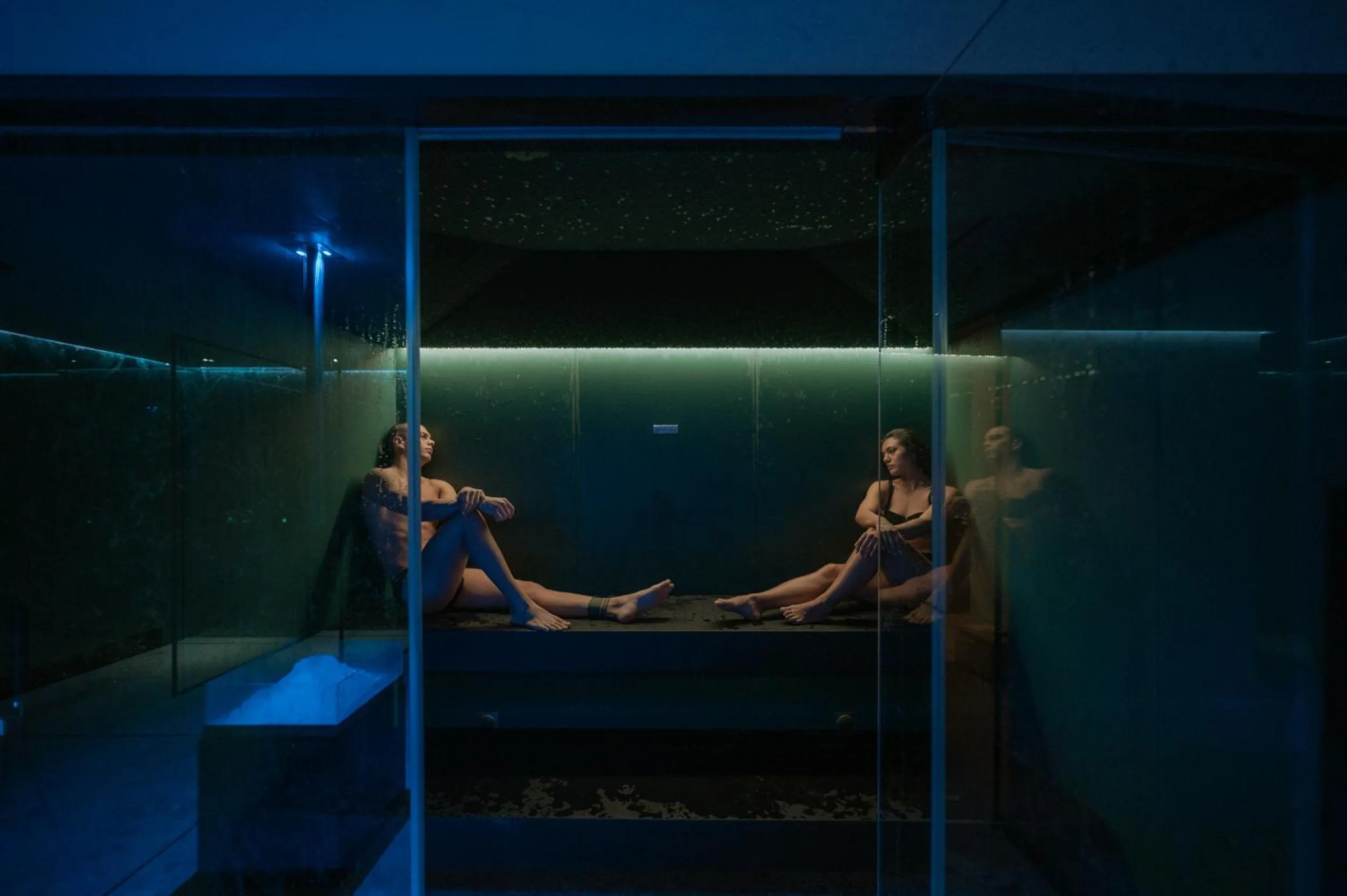 Sauna in Unique Blue! Resort and Villas Adults Only
