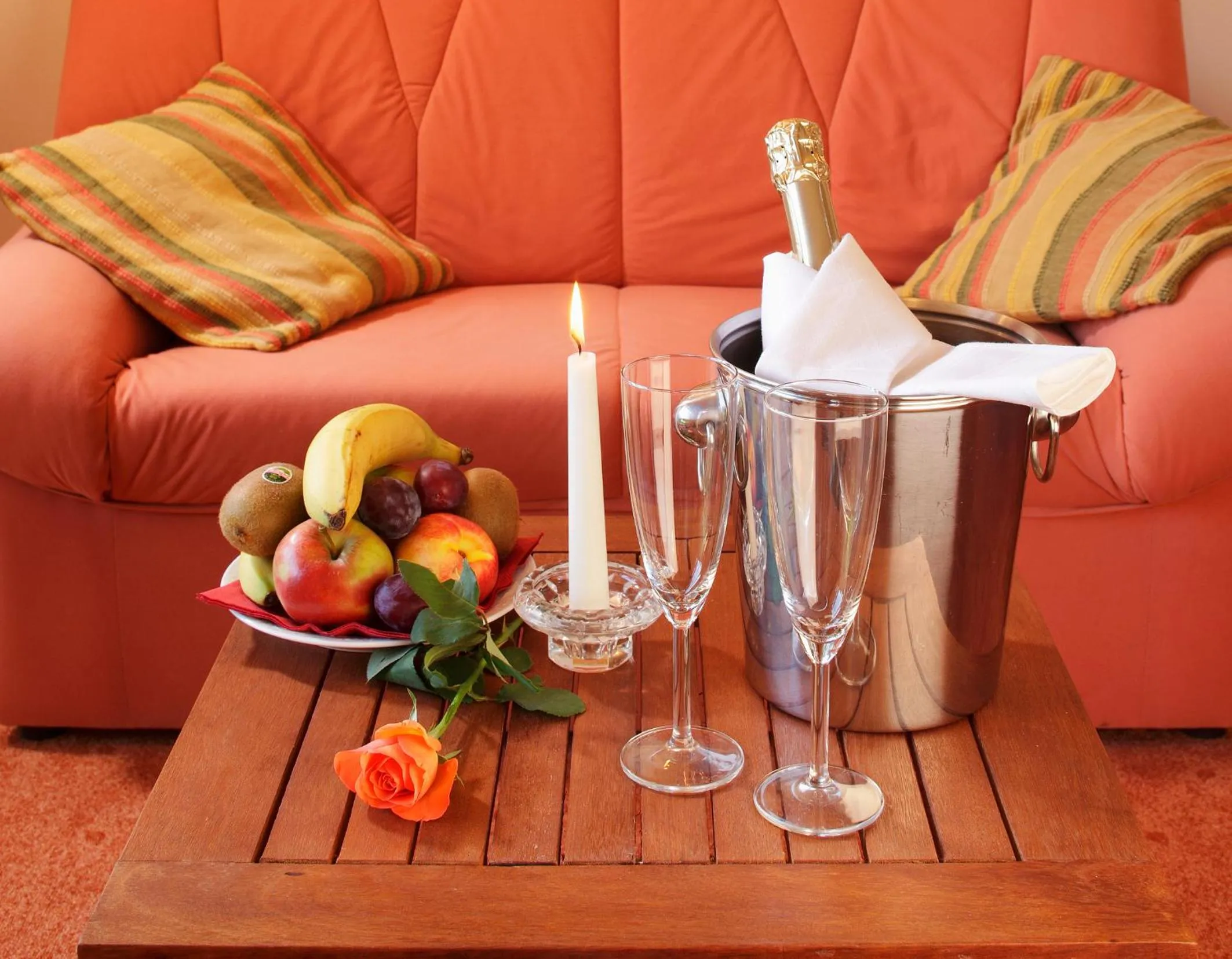 Seating area in Land- und Aktivhotel Altmühlaue