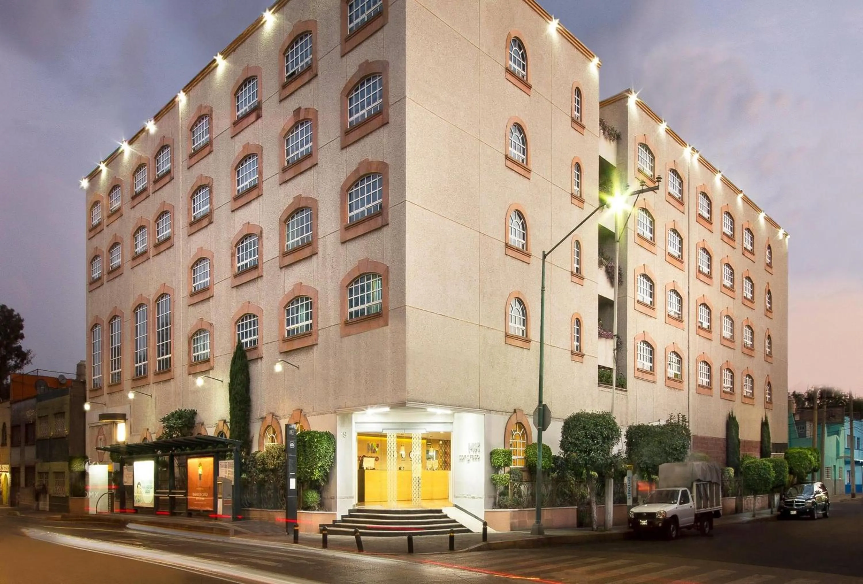 Property building in Hotel MX congreso CDMX, Trademark Collection by Wyndham