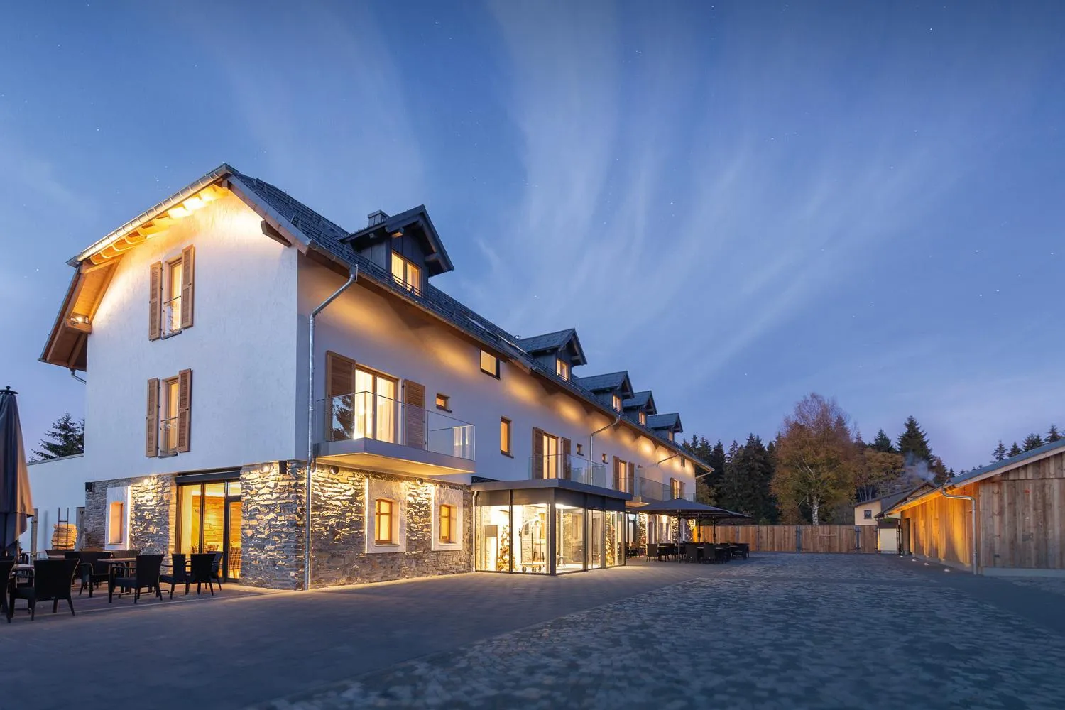 Property building in Hotel Tannenhaus