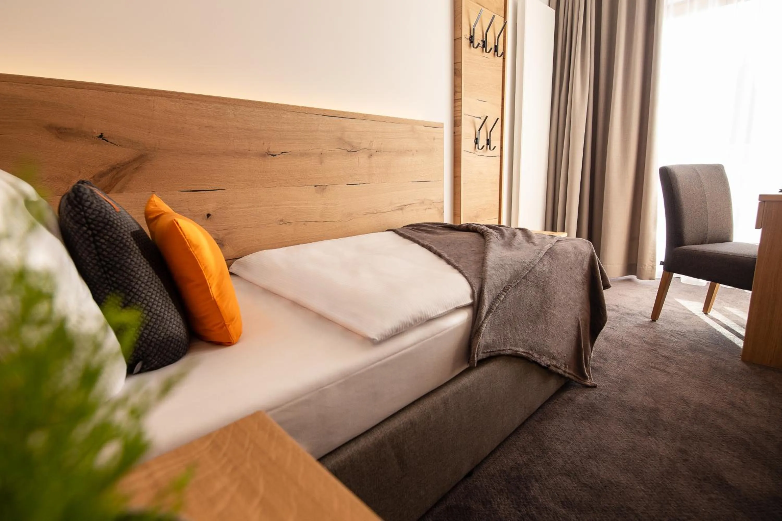 Bed in Hotel Tannenhaus