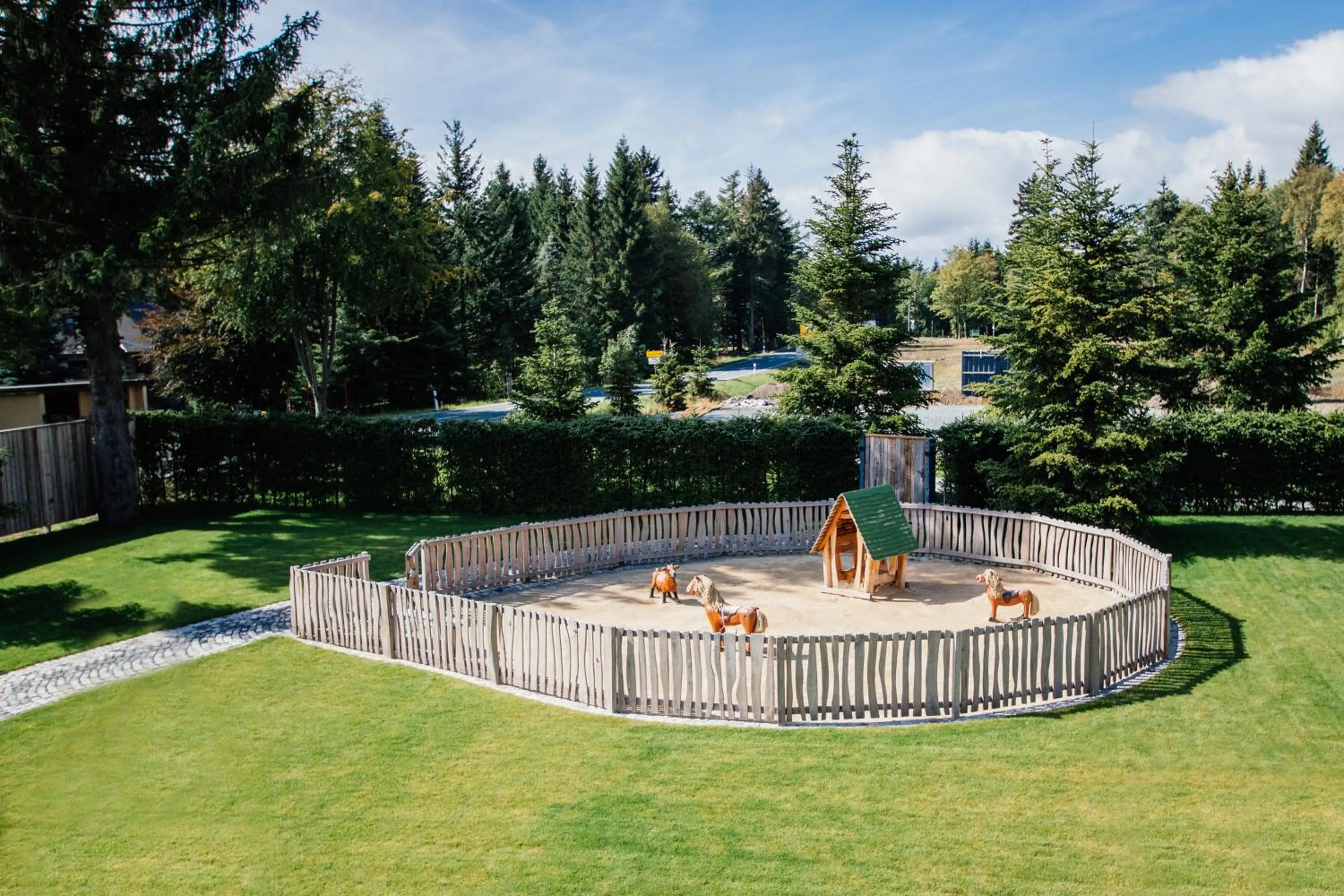 Garden in Hotel Tannenhaus