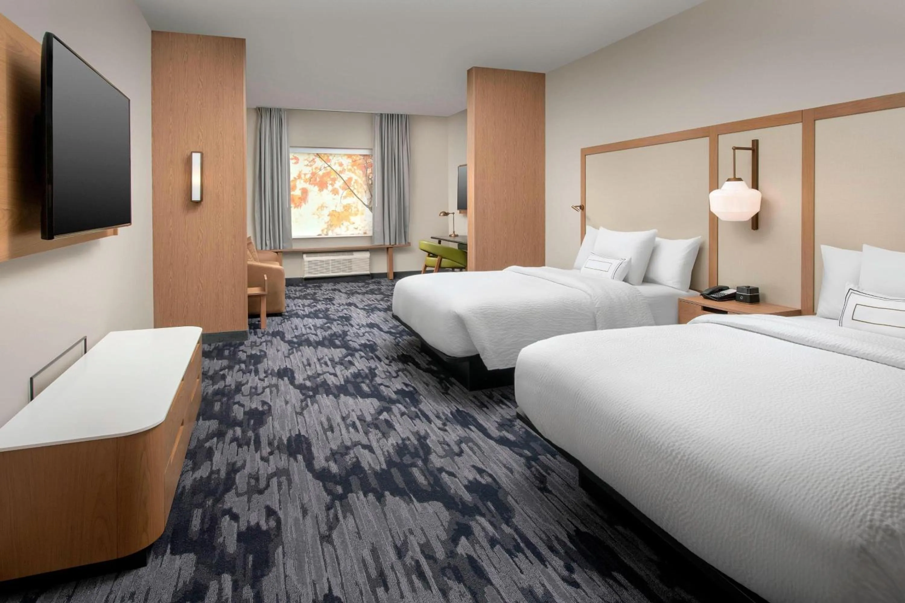 Photo of the whole room, Bed in Fairfield Inn & Suites by Marriott Miami Airport West/Doral