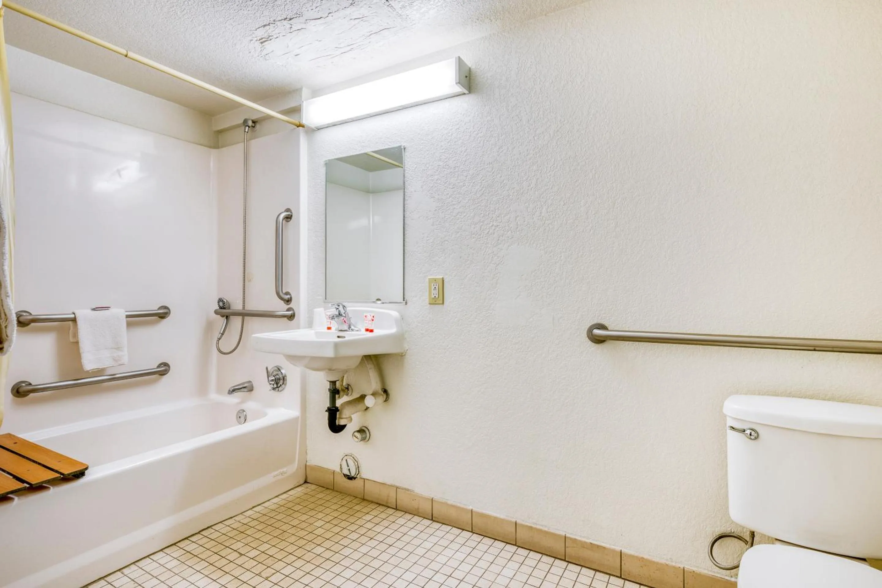 Bathroom in OYO Hotel Tucson Downtown