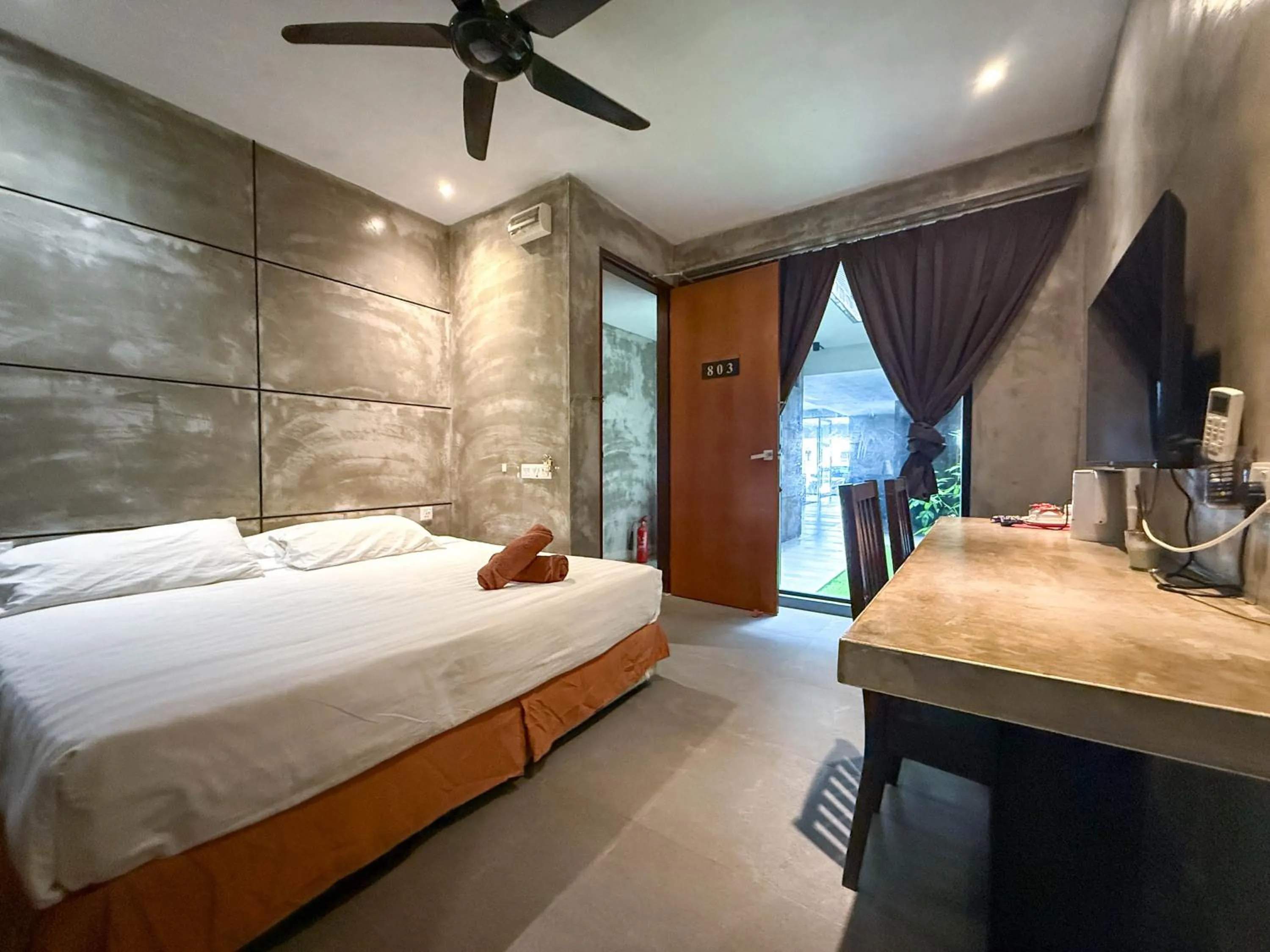 Bed in LE LODGE MANSION