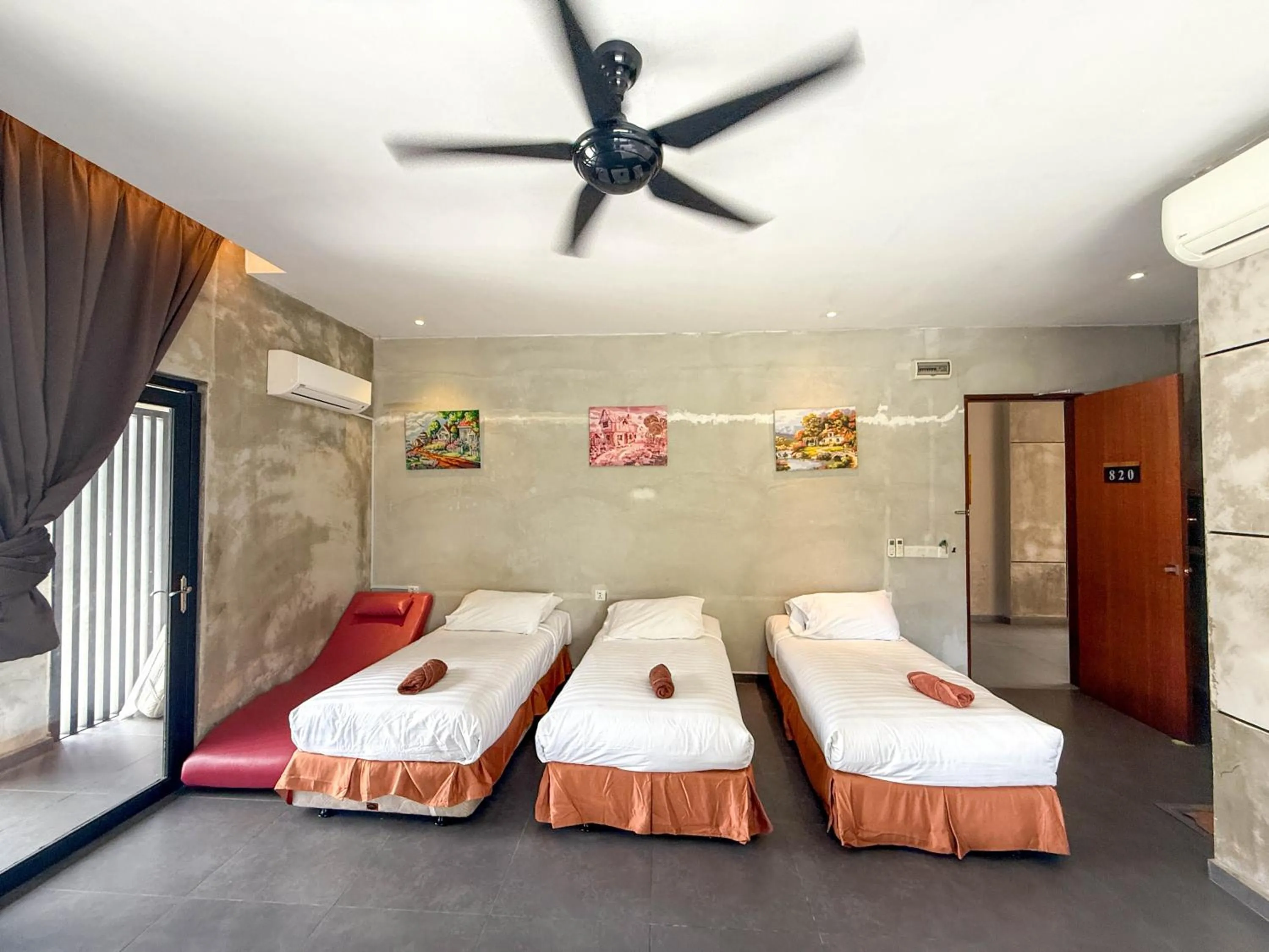 Bed in LE LODGE MANSION