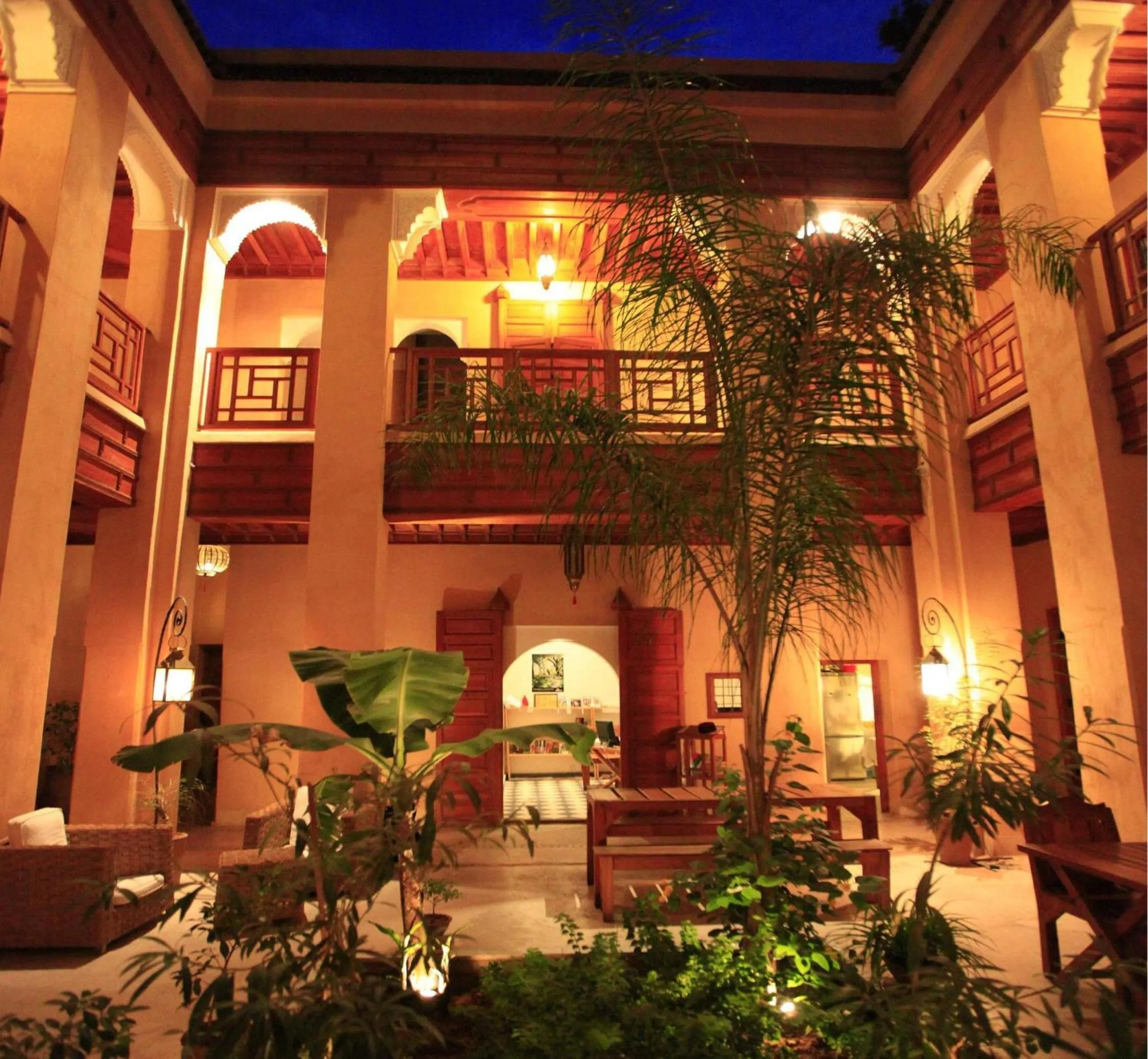 Patio in Riad Al Ksar & Spa