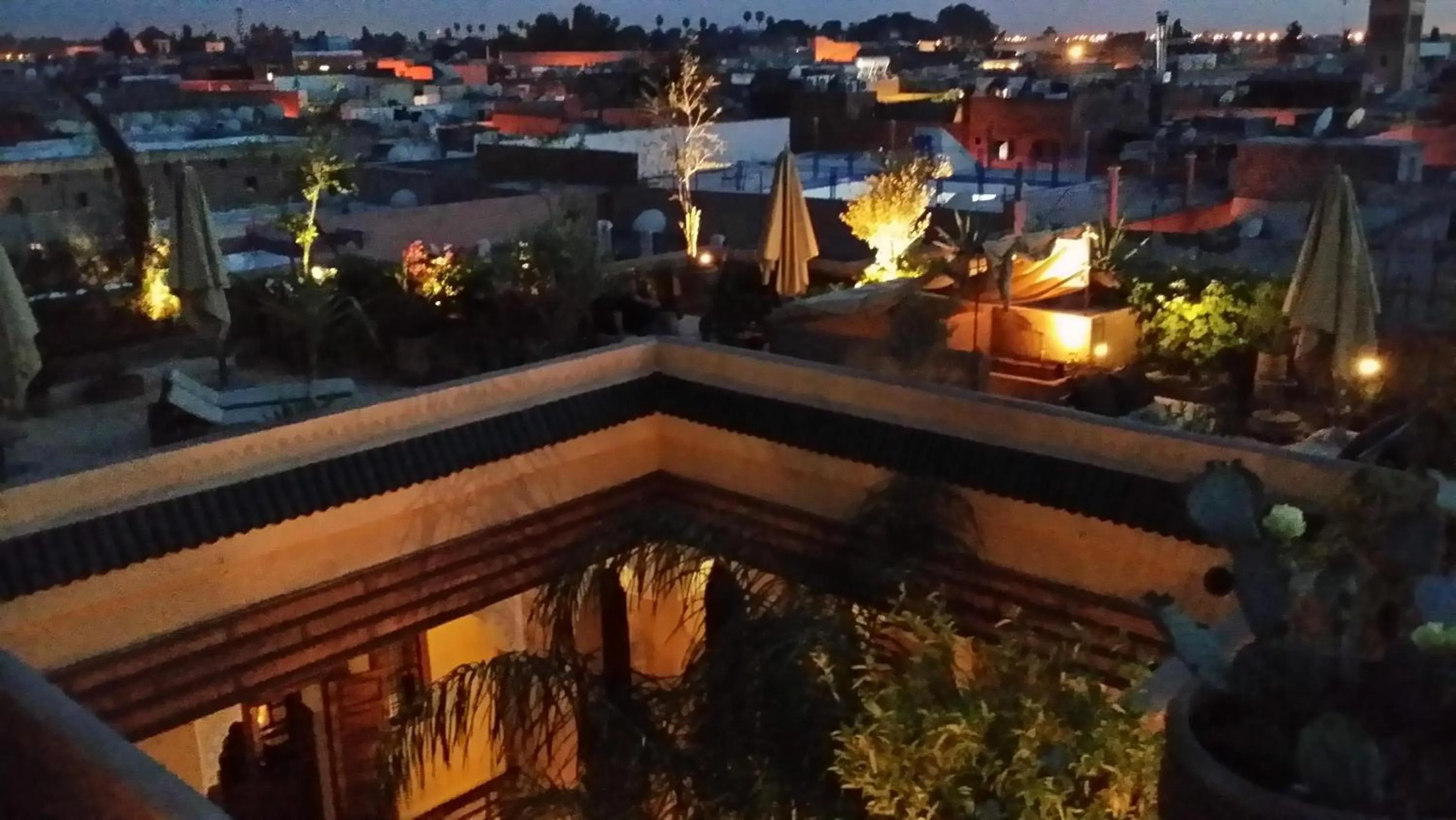 Patio in Riad Al Ksar & Spa