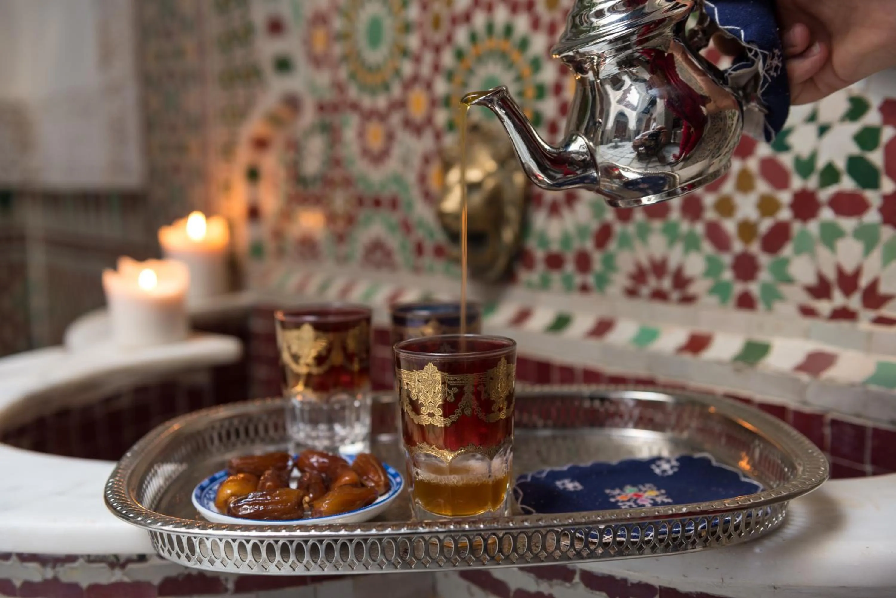 Food and drinks in Algilà Fes Riad Medina Charme Hotel