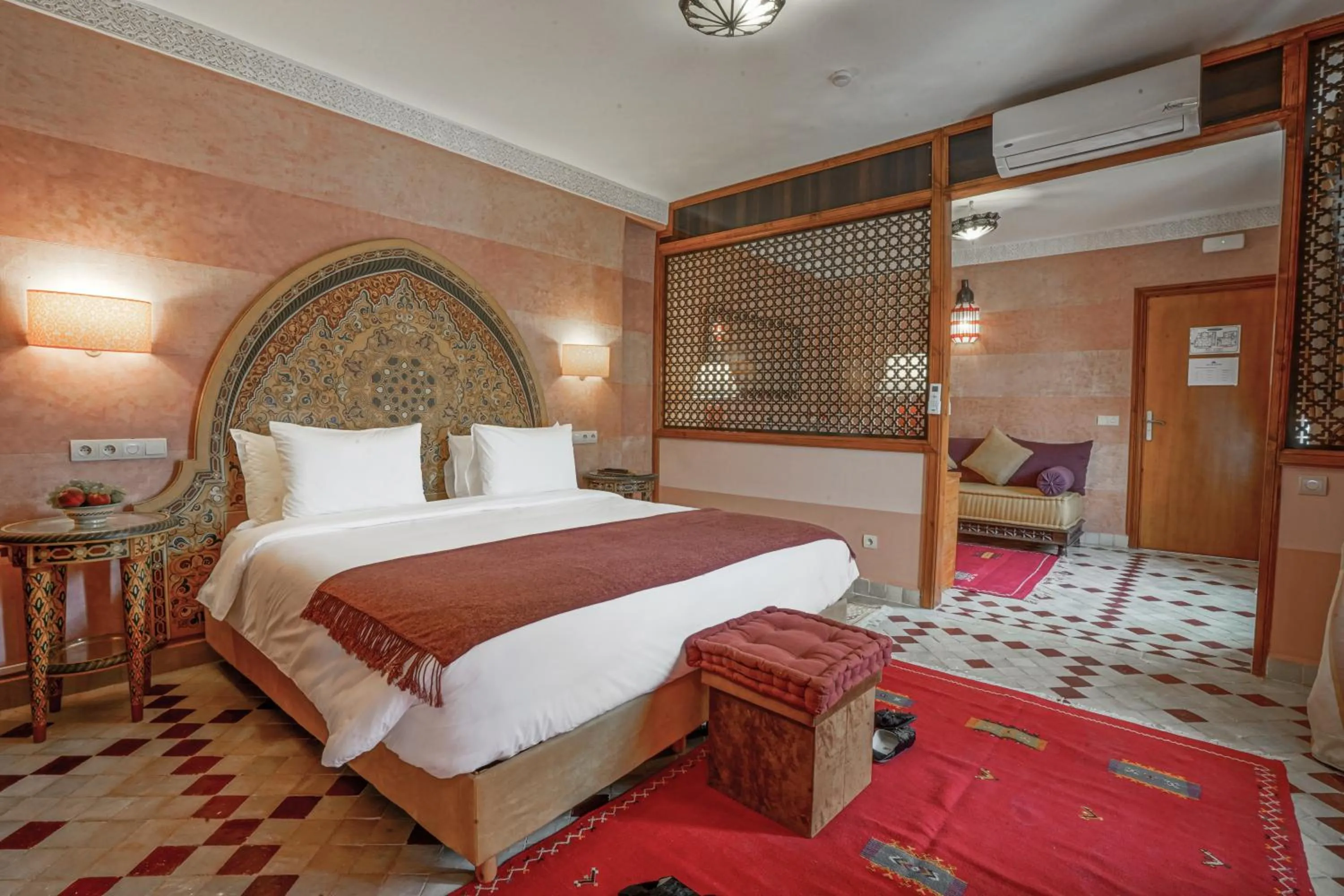 Bedroom, Bed in Algilà Fes Riad Medina Charme Hotel