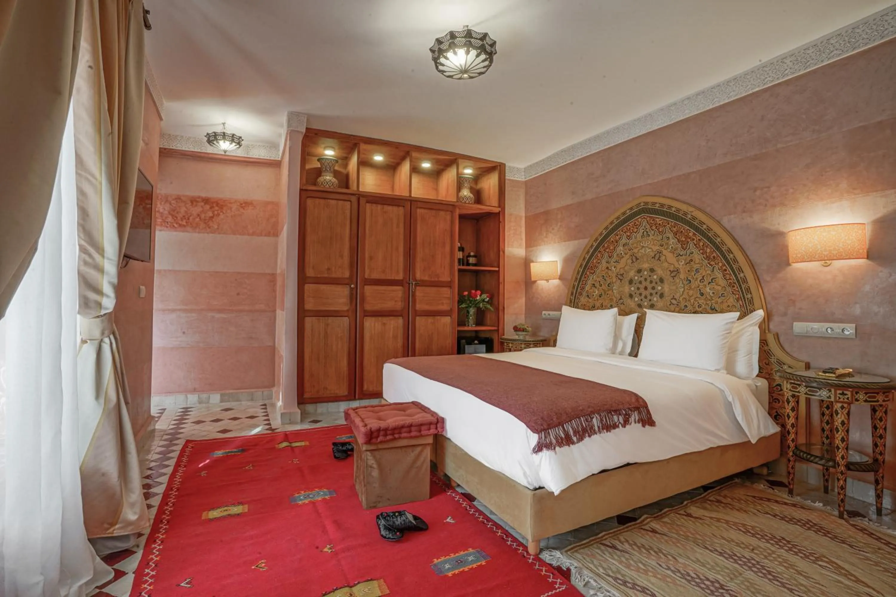 Bedroom, Bed in Algilà Fes Riad Medina Charme Hotel