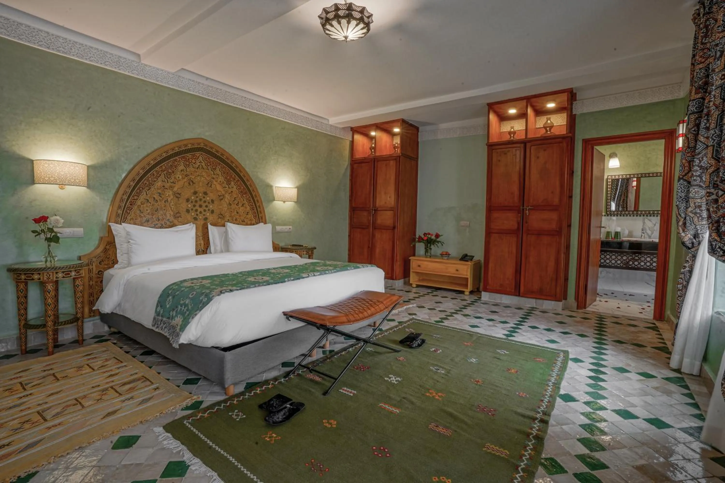 Bedroom, Bed in Algilà Fes Riad Medina Charme Hotel