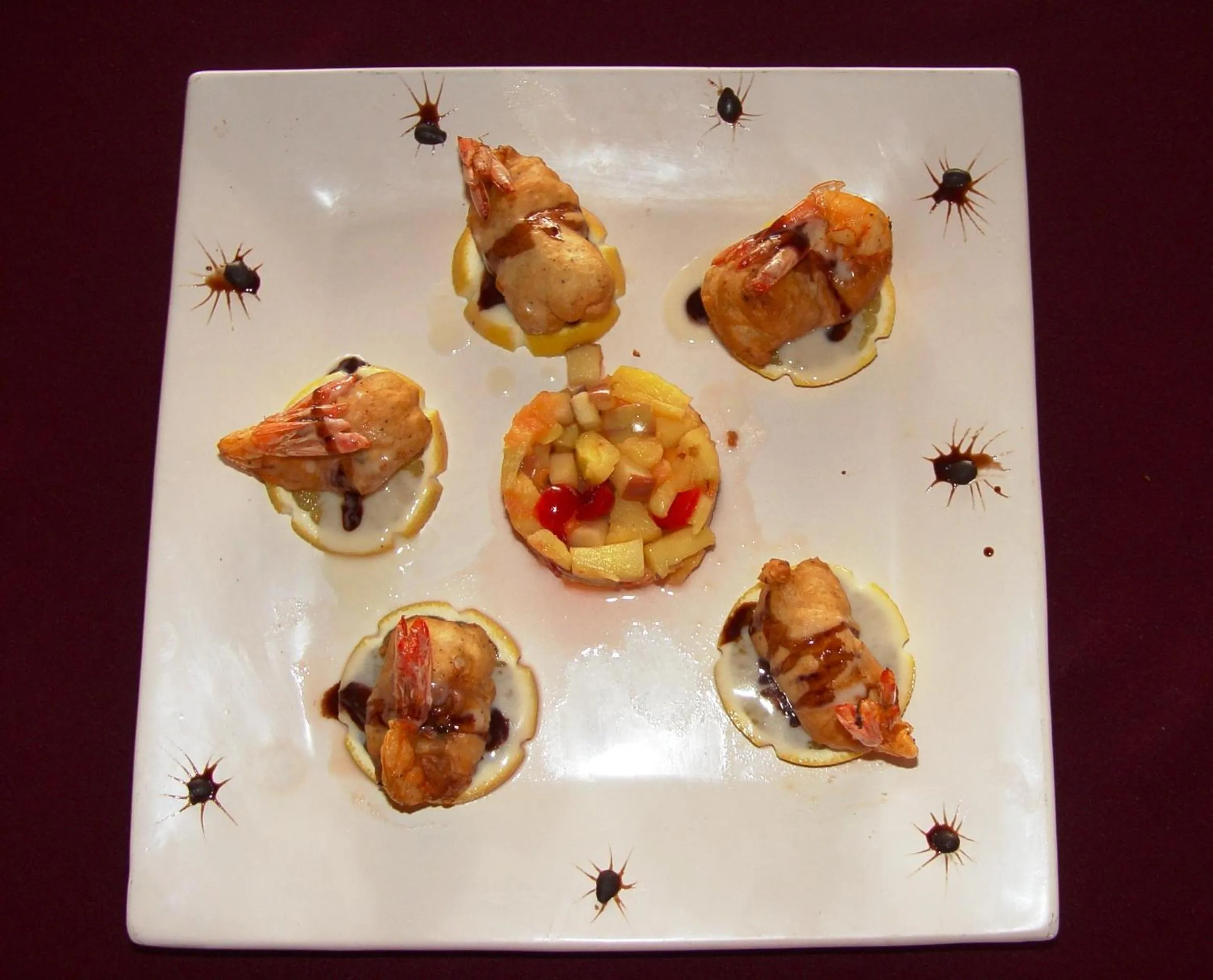 Food and drinks in Hotel La Hacienda de la Langosta Roja