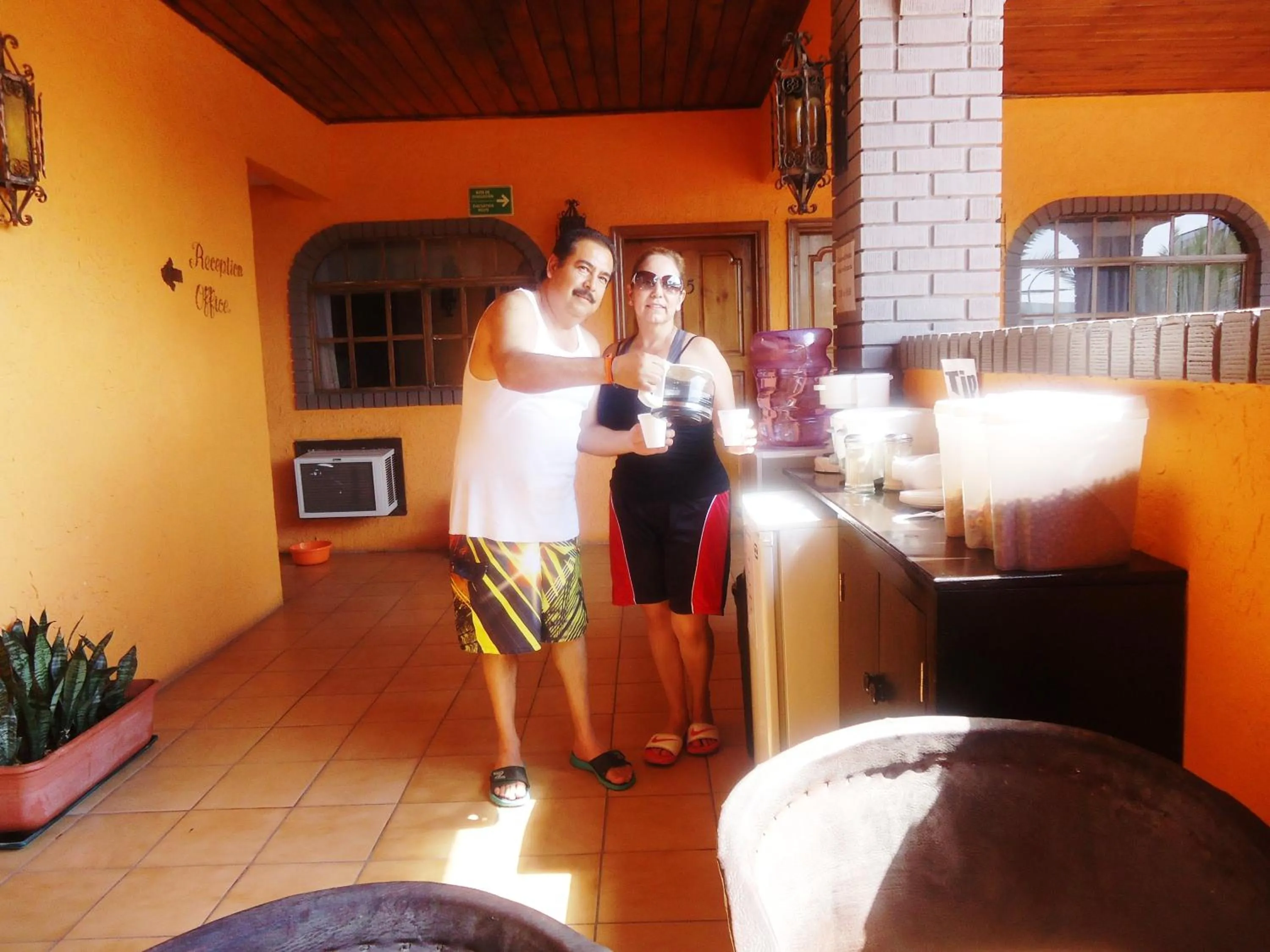 Area and facilities in Hotel La Hacienda de la Langosta Roja