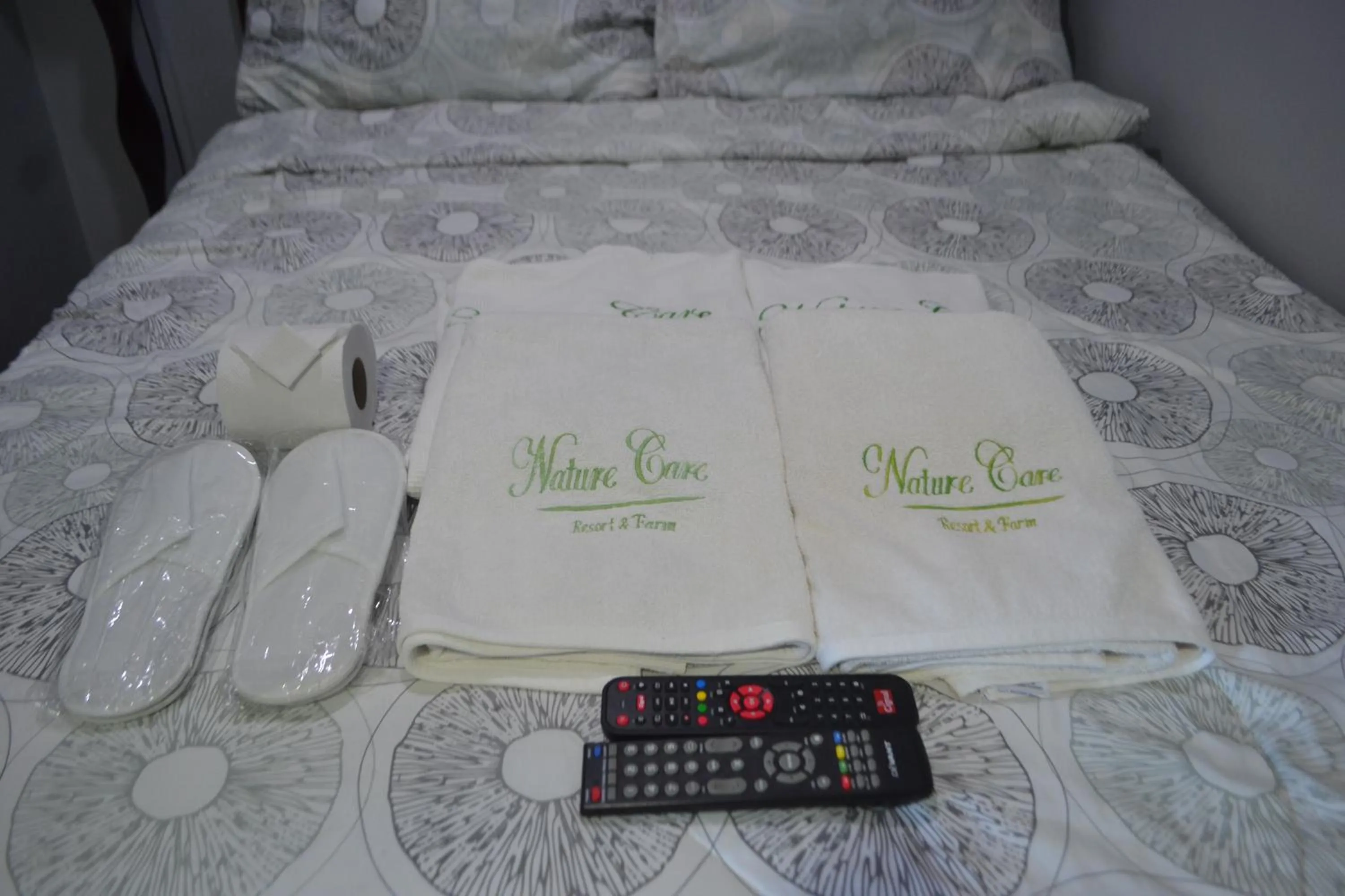 Bed in Nature Care Resort and Farm