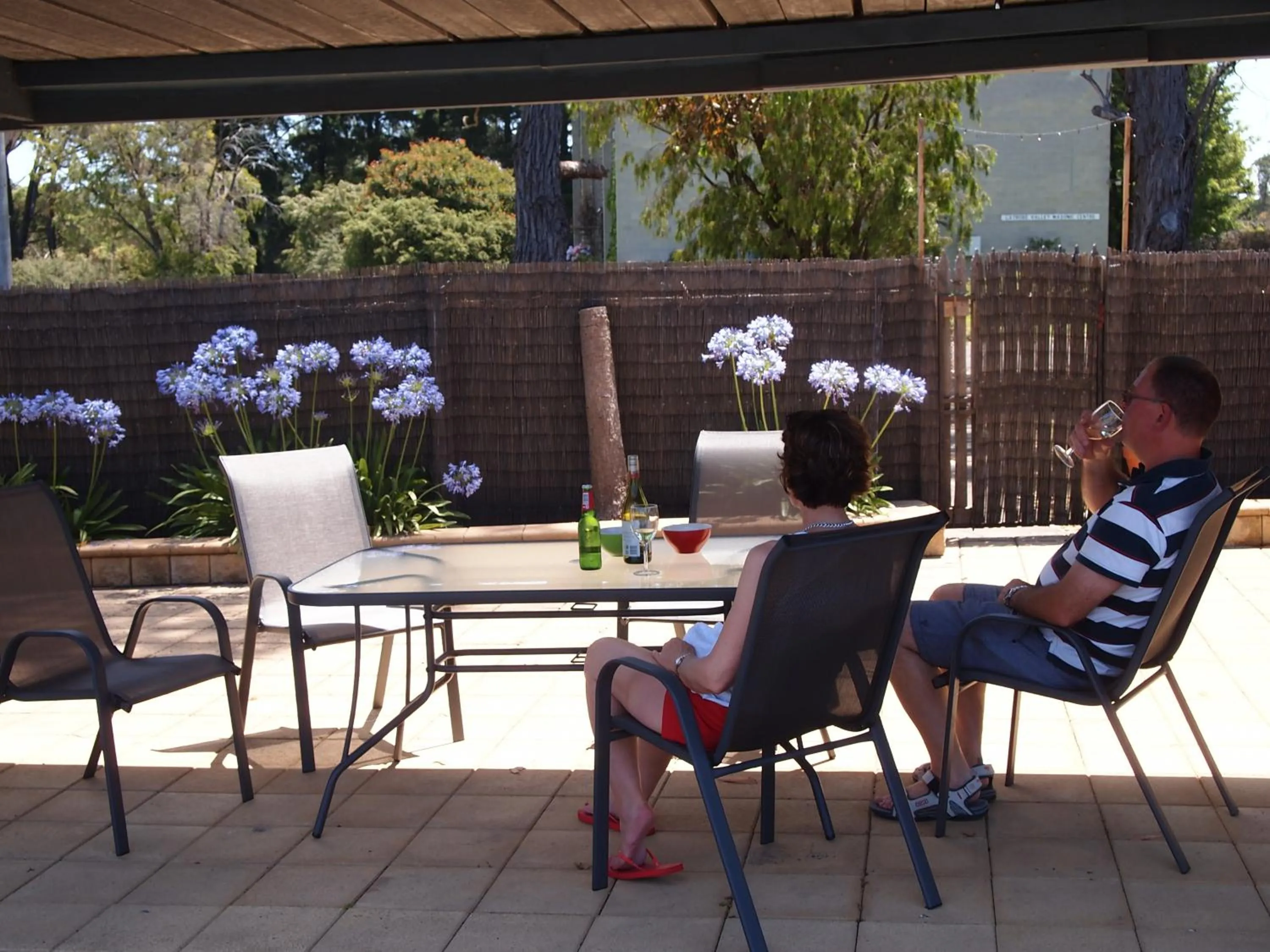 Garden in Motel Traralgon