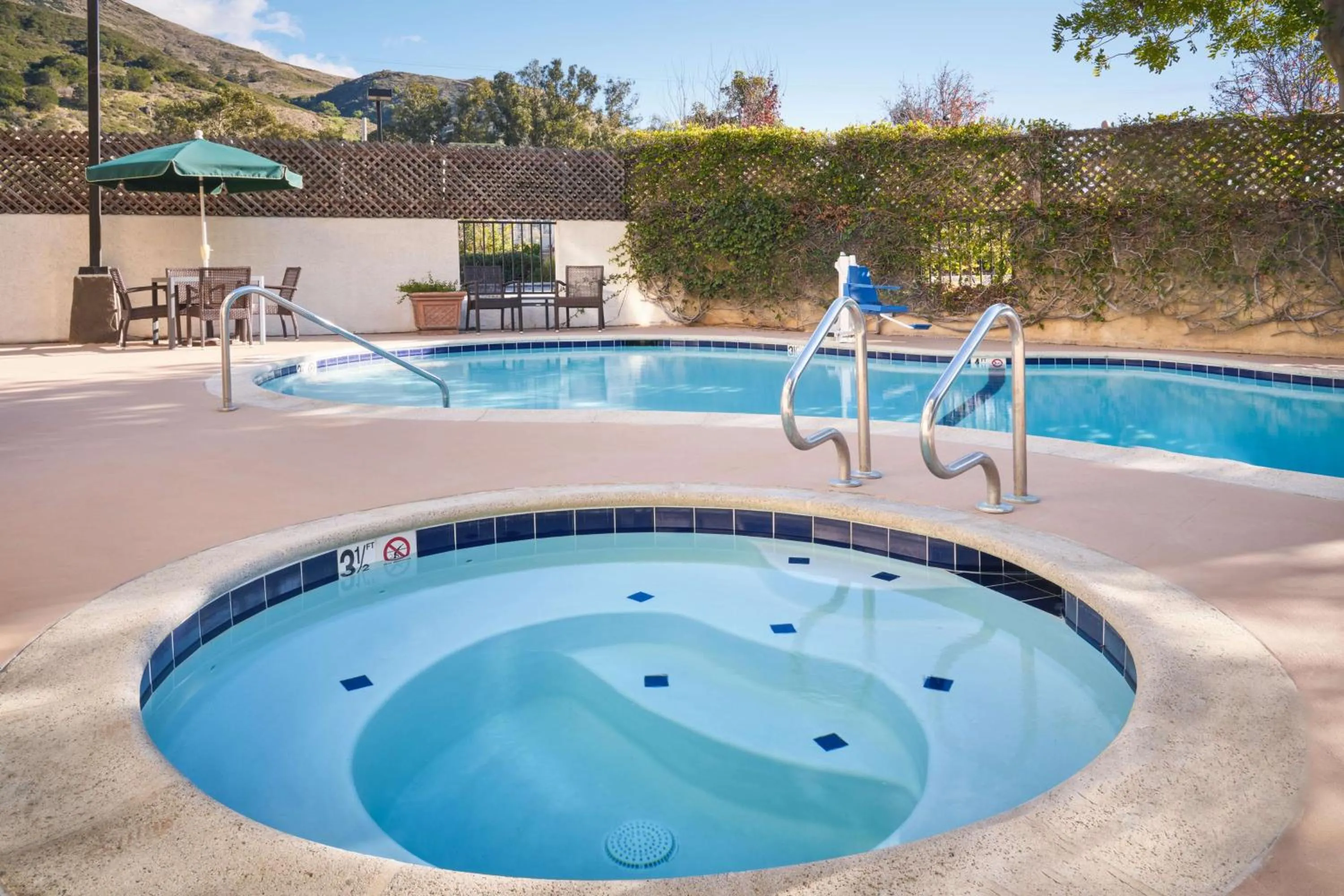 Pool view in La Cuesta Inn, BW Signature Collection