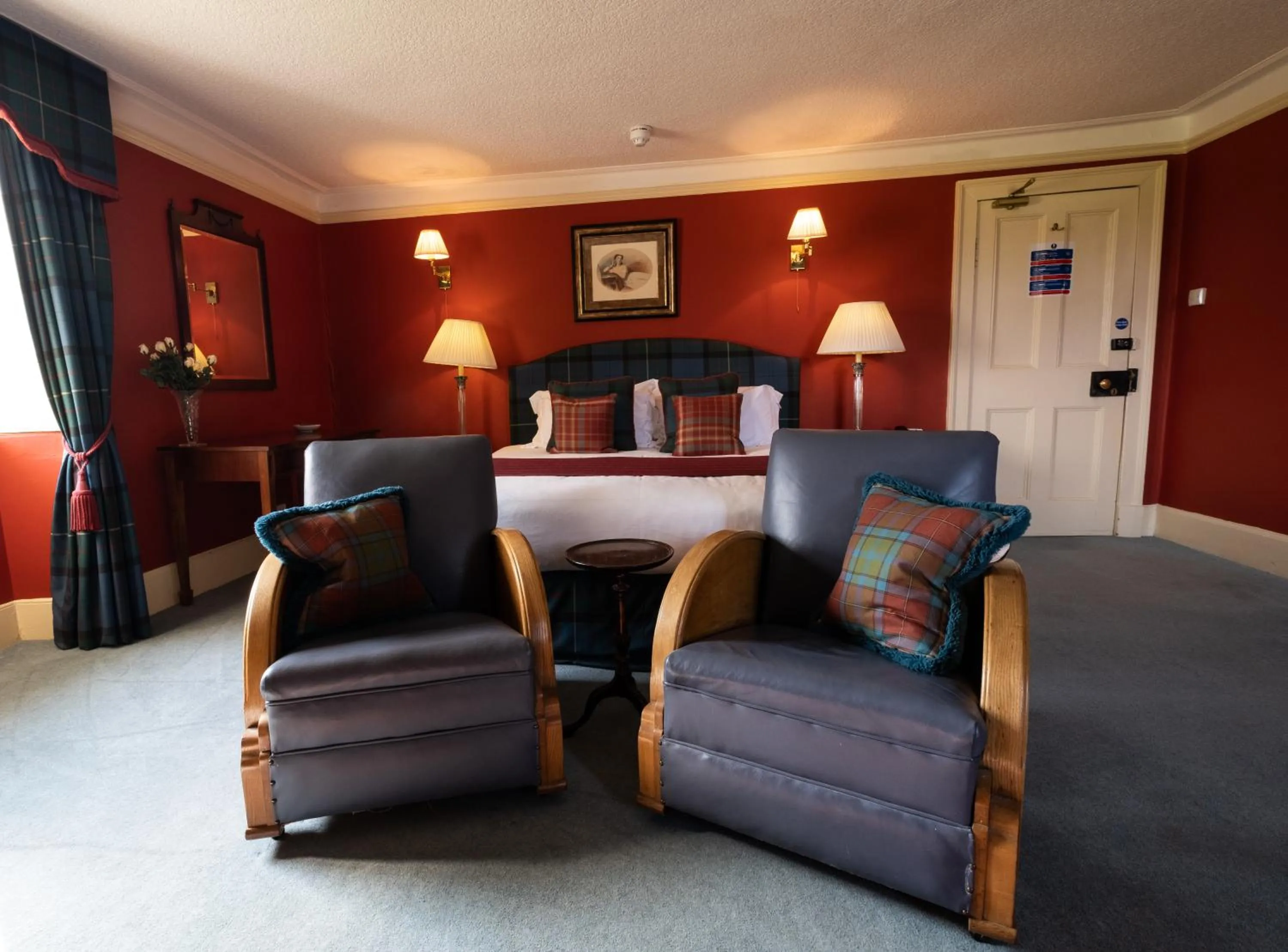 Bed in Altnaharra Hotel