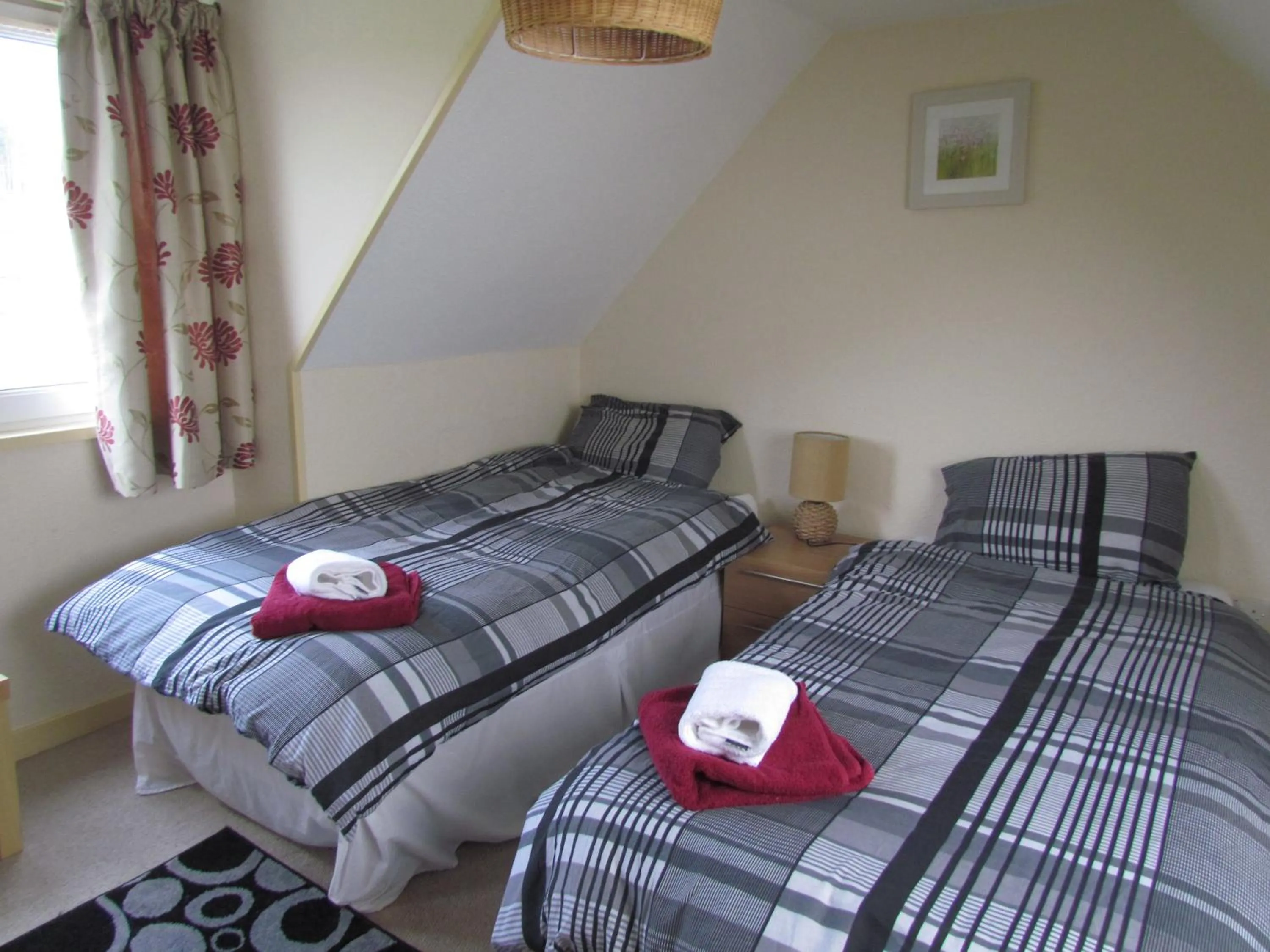 Bed in Altnaharra Hotel