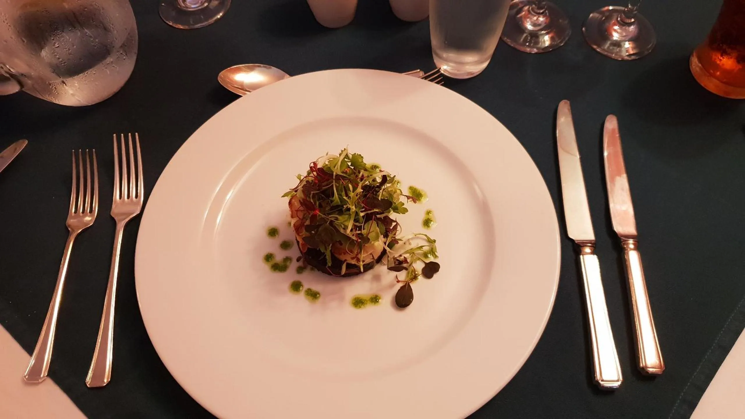 Food close-up in Altnaharra Hotel