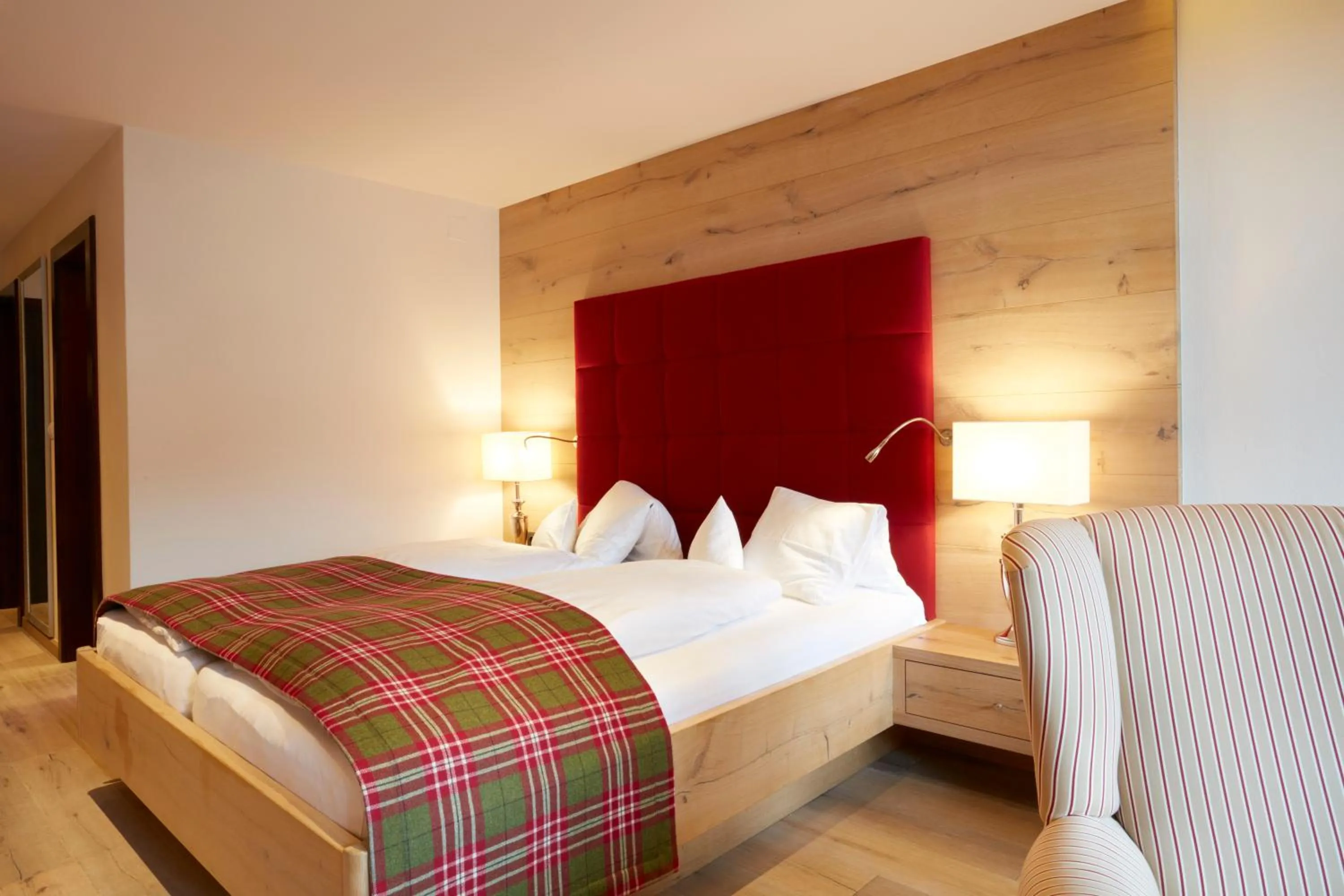 Bed in Alpbacherhof Mountain & Spa Resort