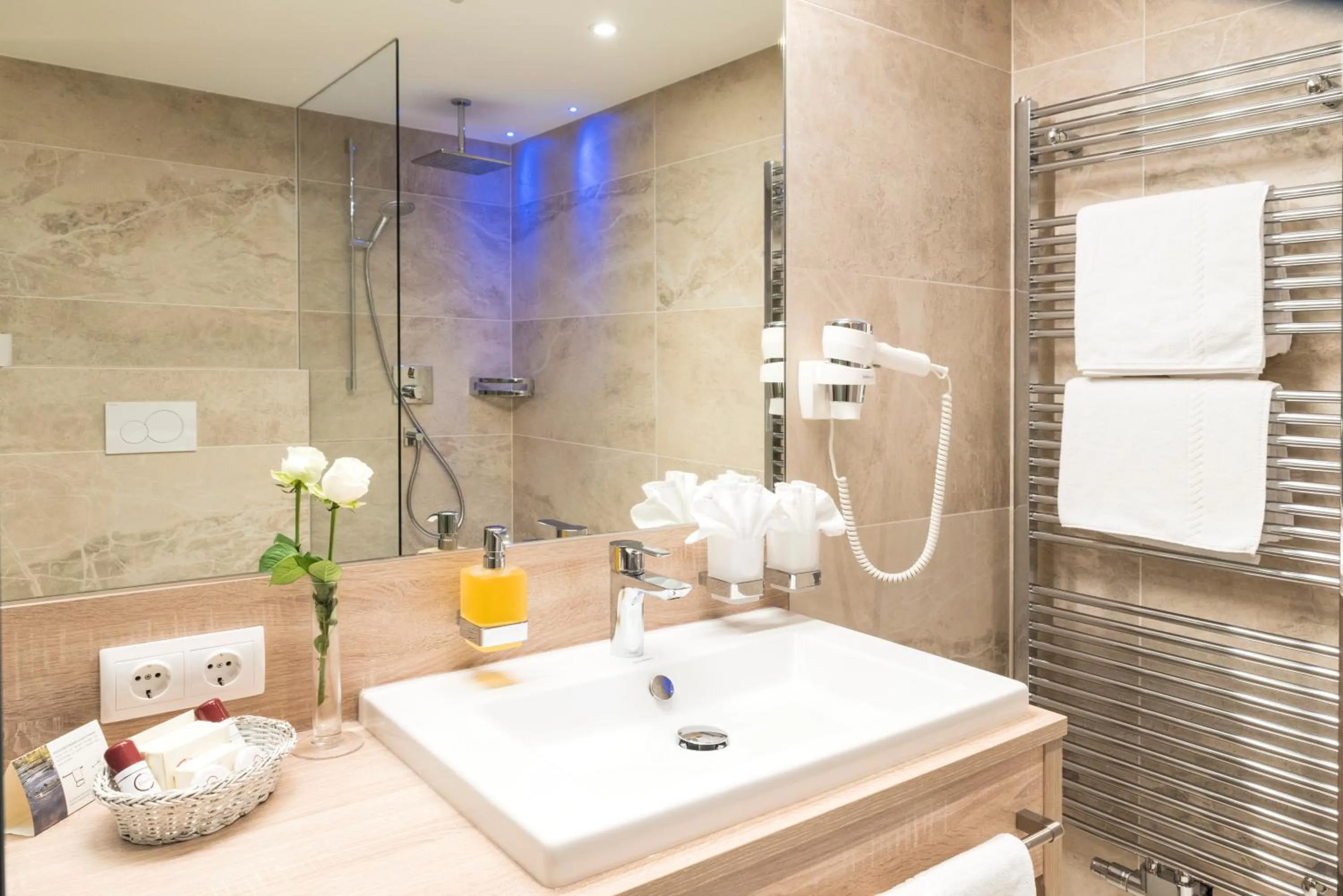 Shower in Alpbacherhof Mountain & Spa Resort