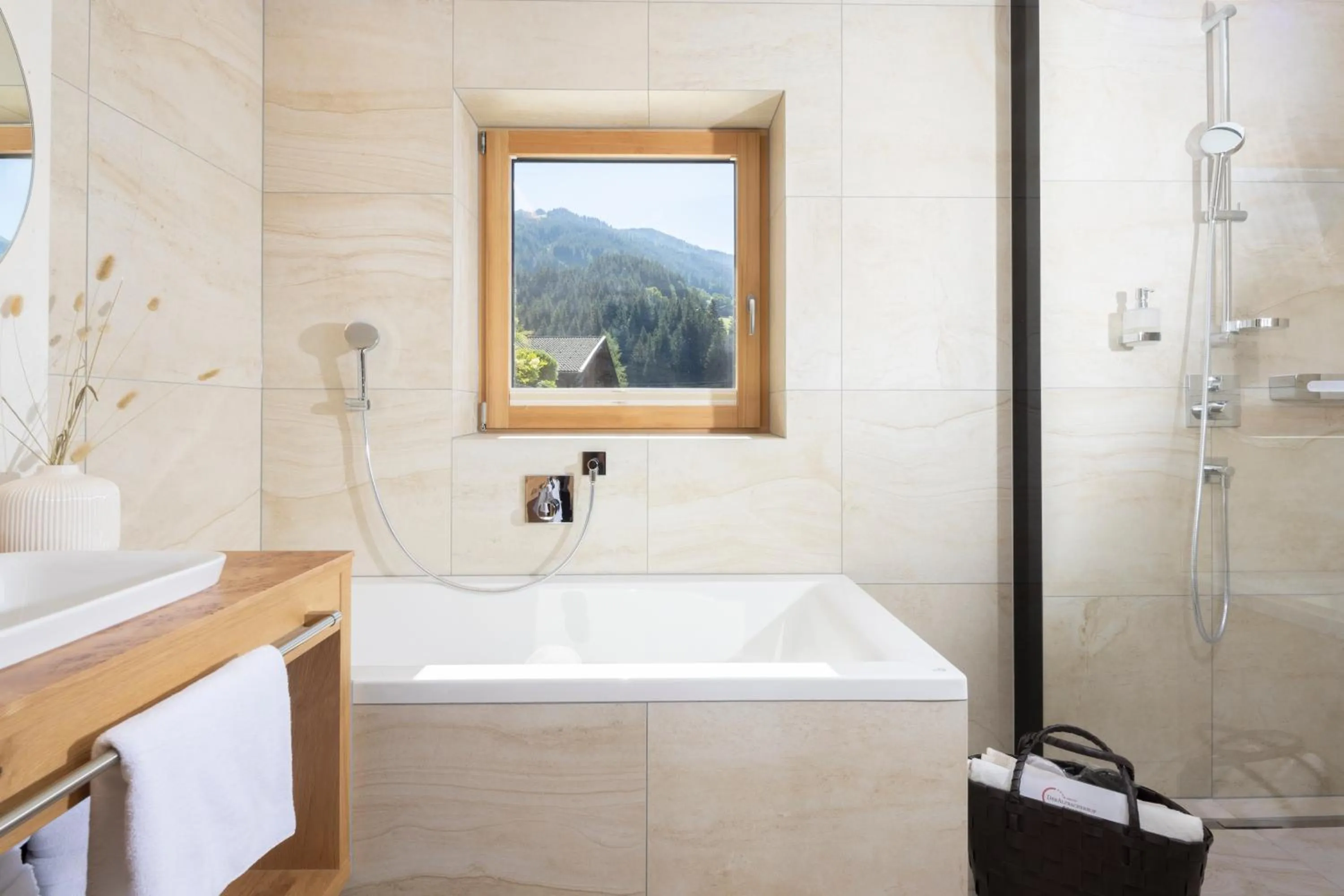Shower in Alpbacherhof Mountain & Spa Resort