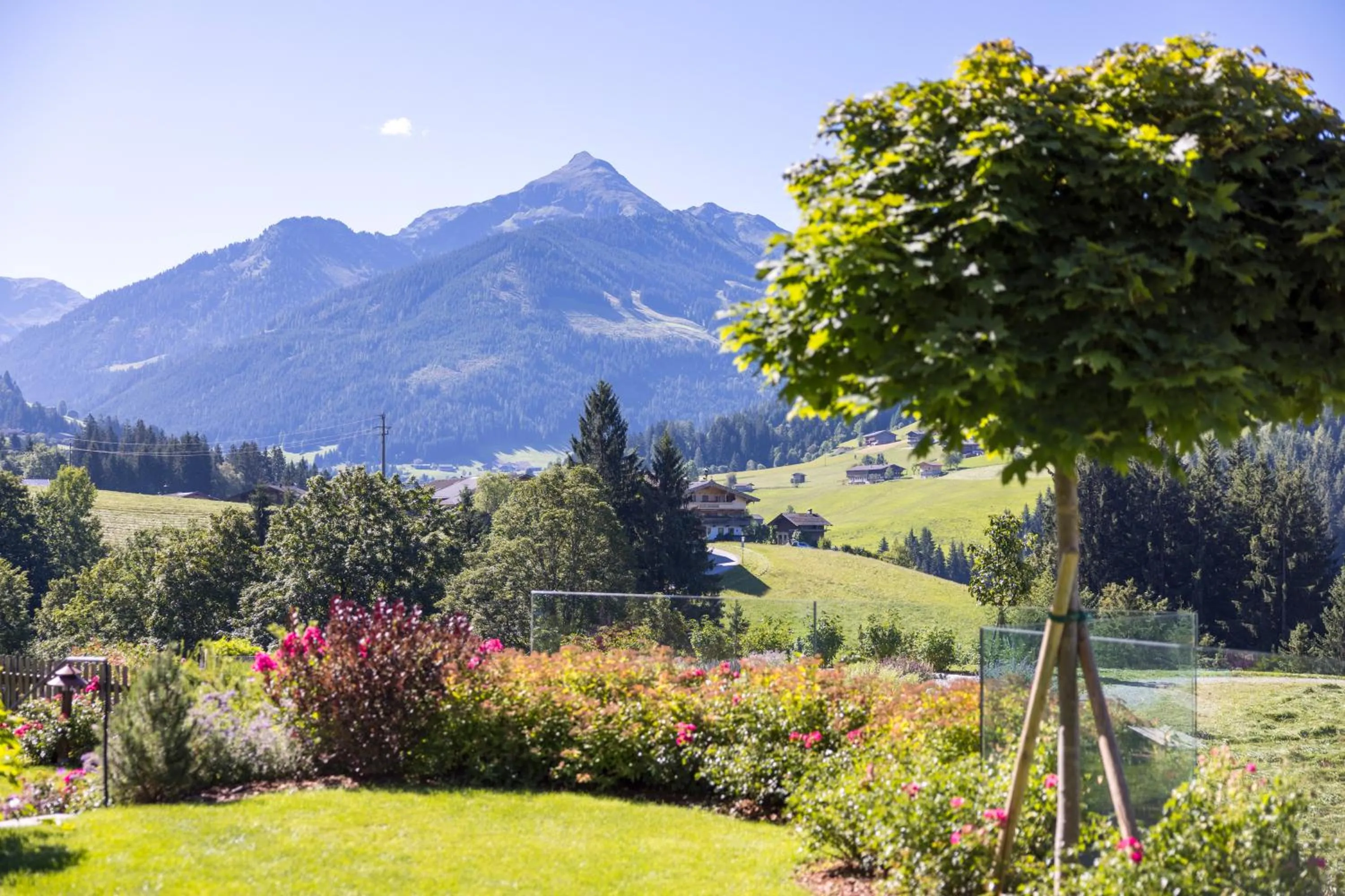 Garden in Alpbacherhof Mountain & Spa Resort