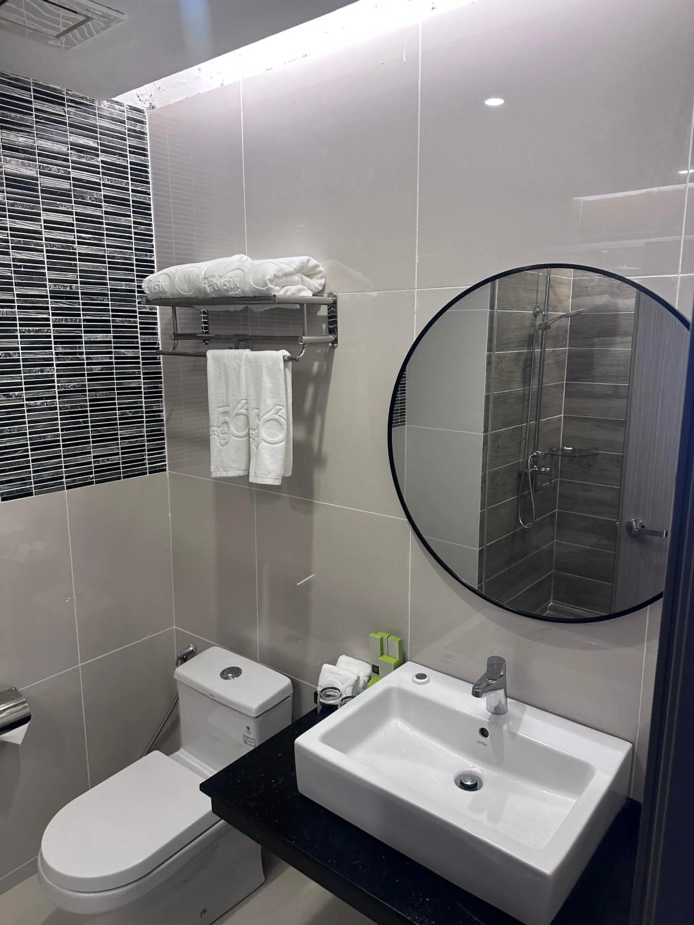 Bathroom in 56 Hotel