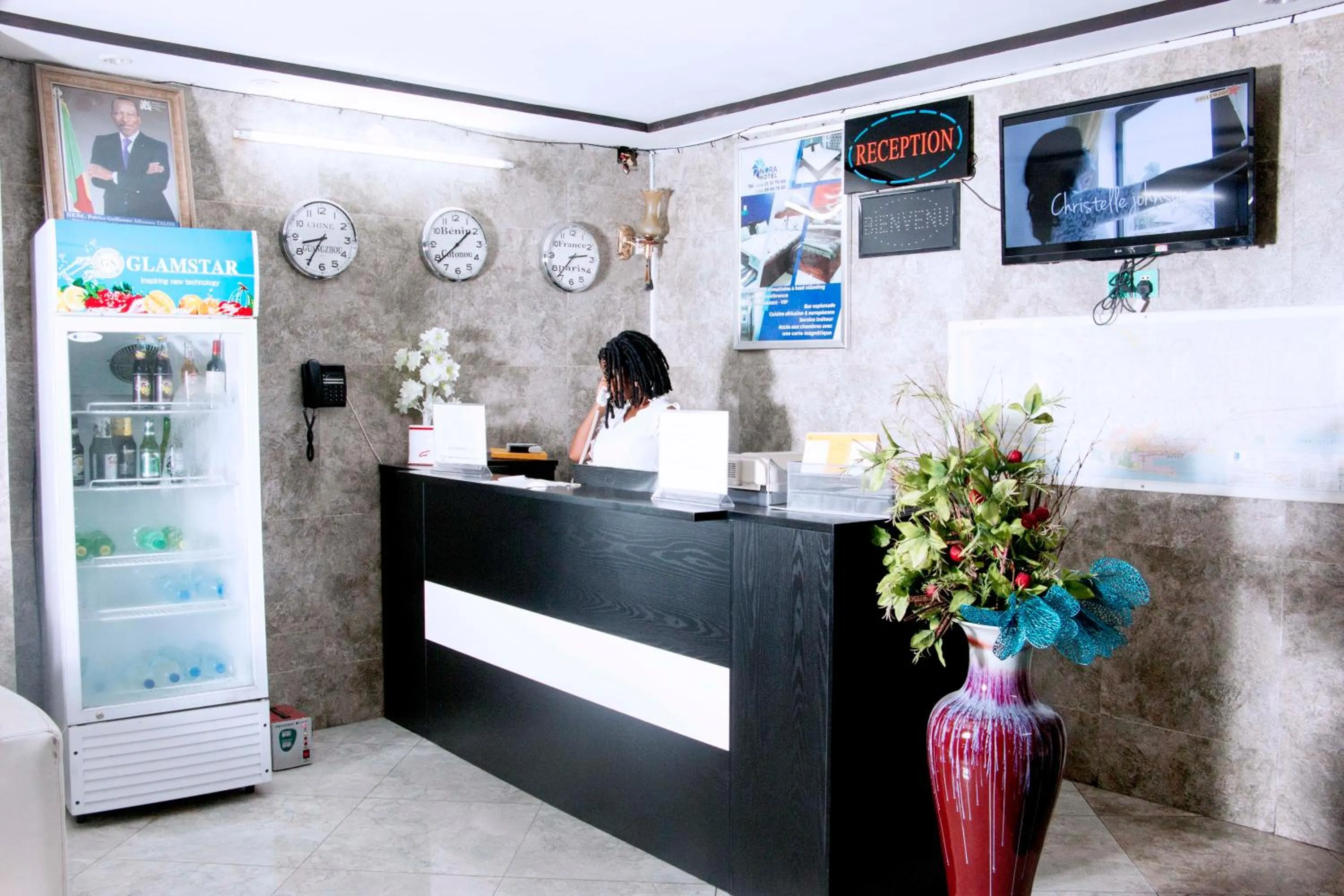 Lobby or reception in Nora Hotel