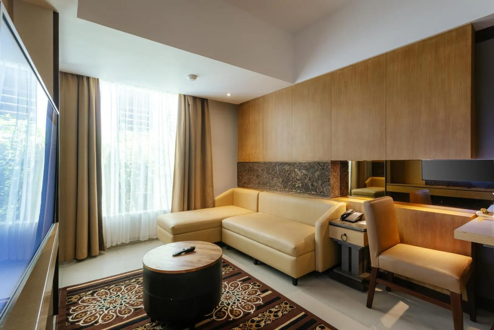 Living room in Horison Ultima Seminyak Bali - CHSE Certified