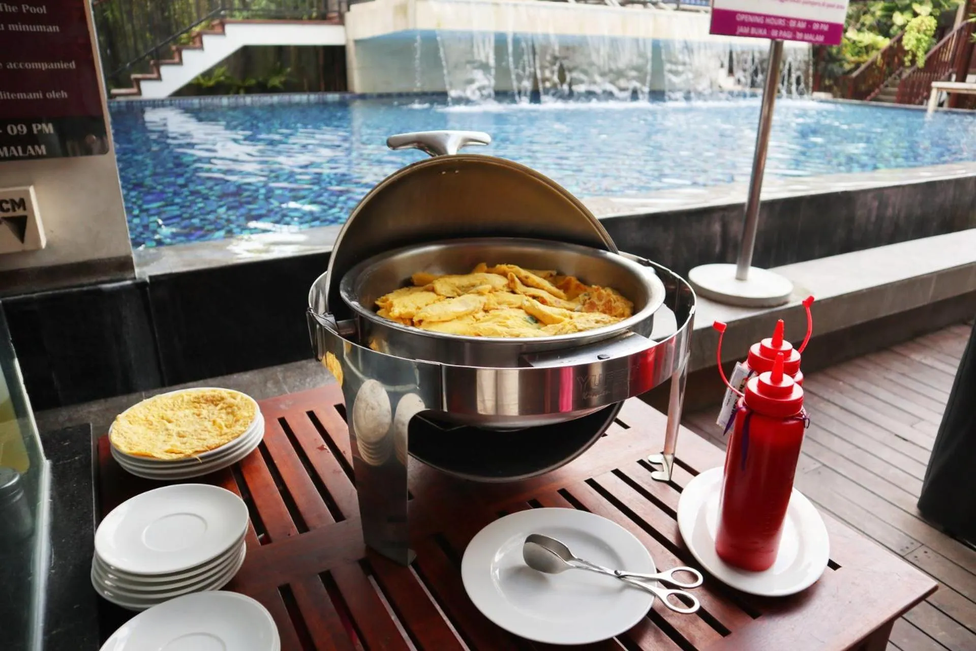 Breakfast in Horison Ultima Seminyak Bali - CHSE Certified