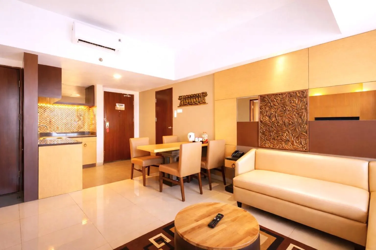 Living room in Horison Ultima Seminyak Bali - CHSE Certified