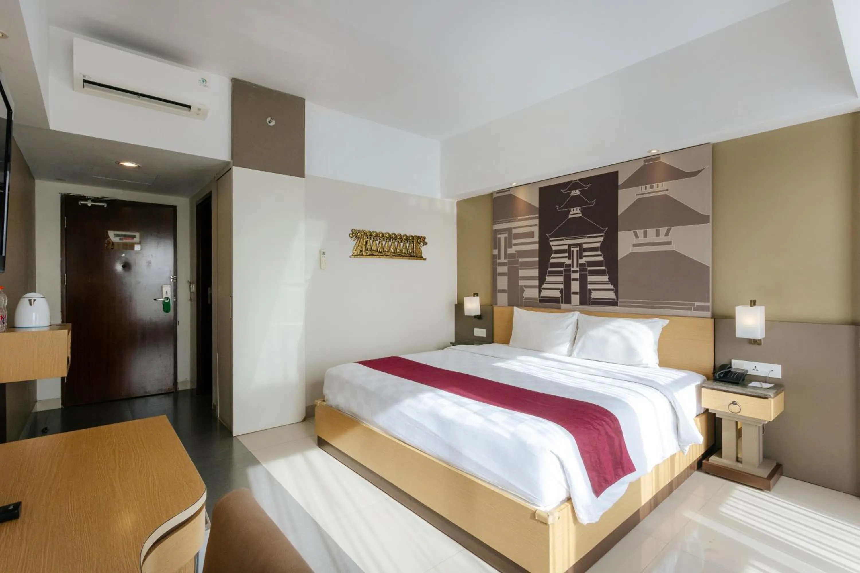Deluxe Double Room with Pool View in Horison Ultima Seminyak Bali - CHSE Certified