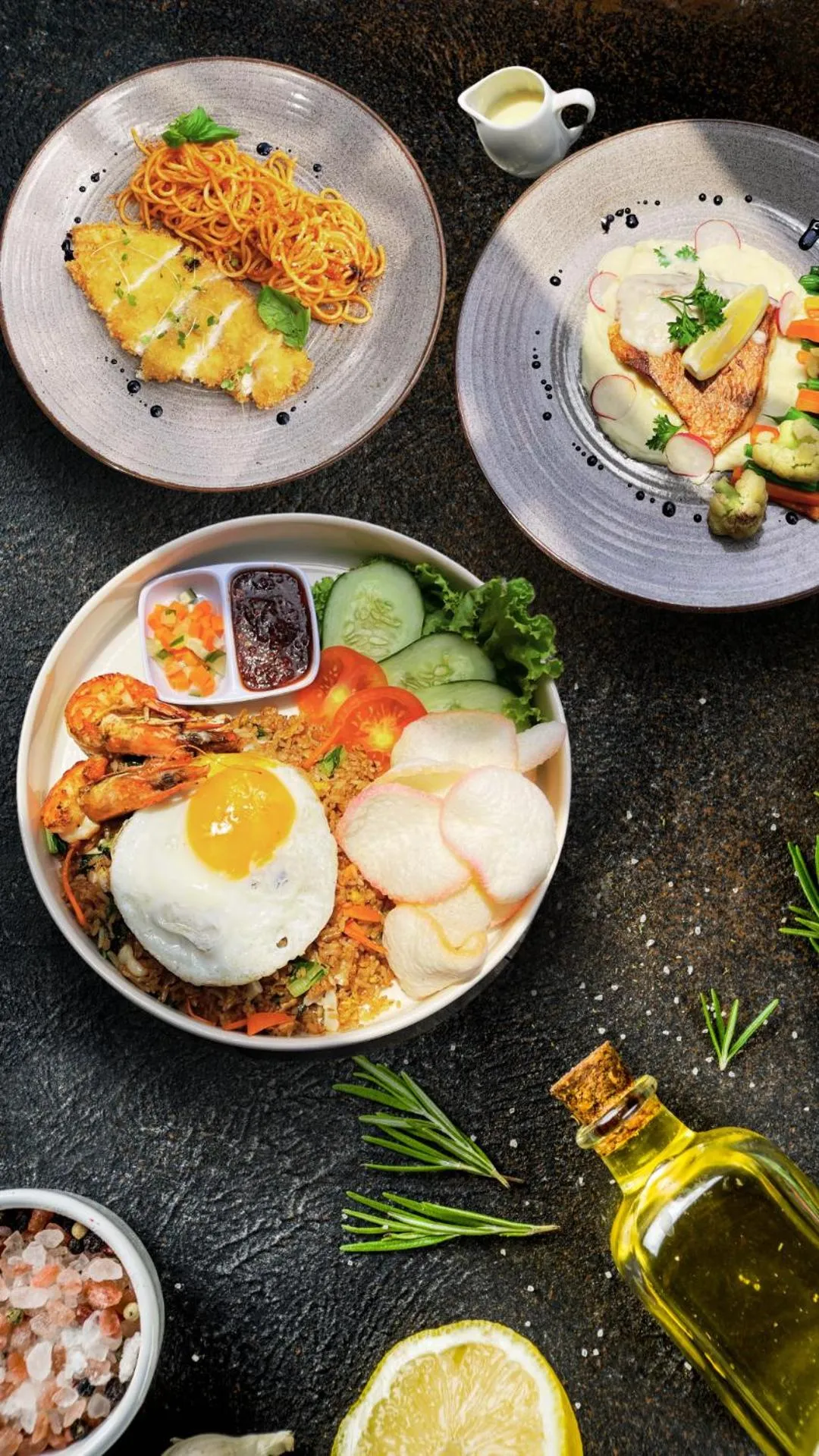 Food in Horison Ultima Seminyak Bali - CHSE Certified