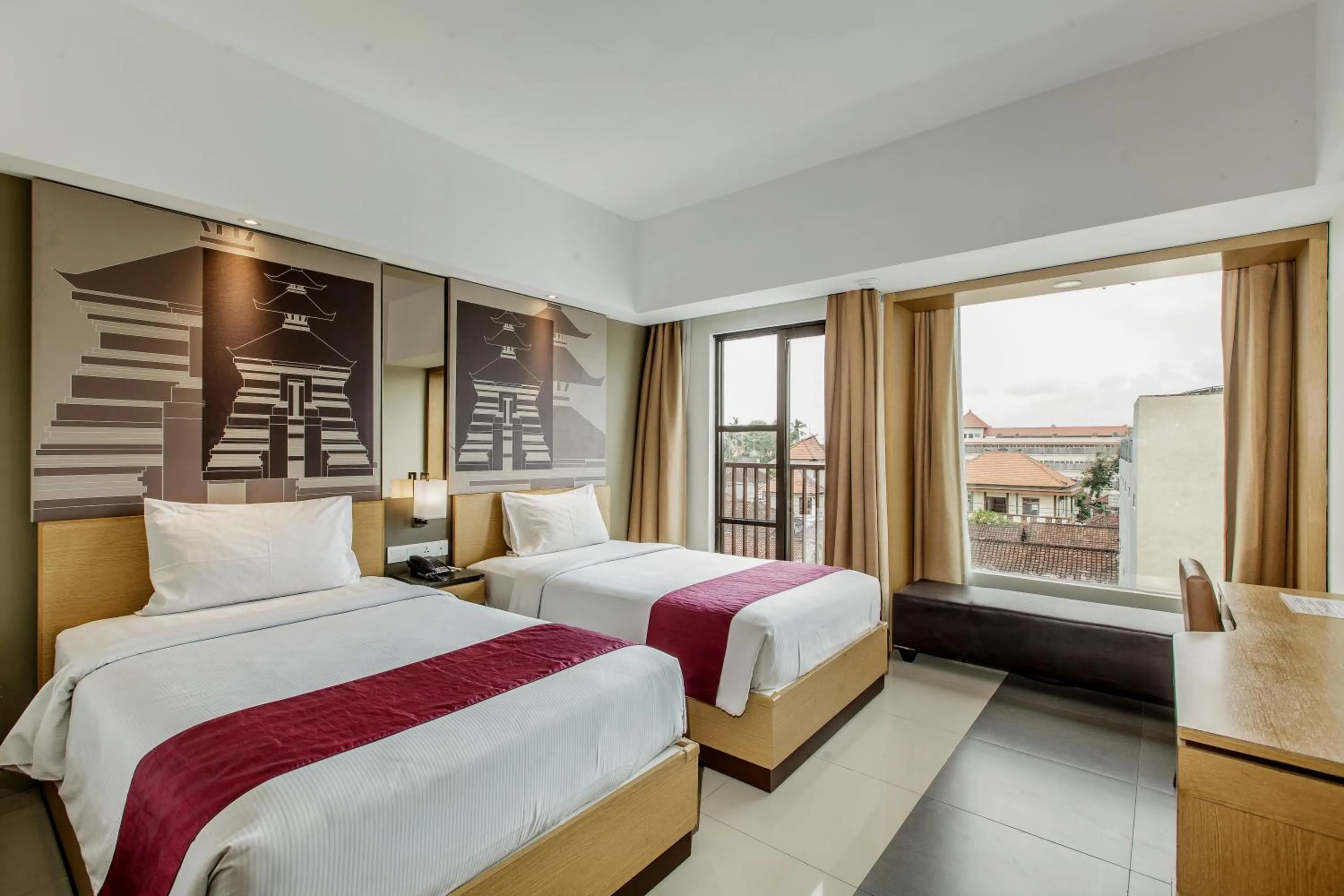 City view, Bed in Horison Ultima Seminyak Bali - CHSE Certified