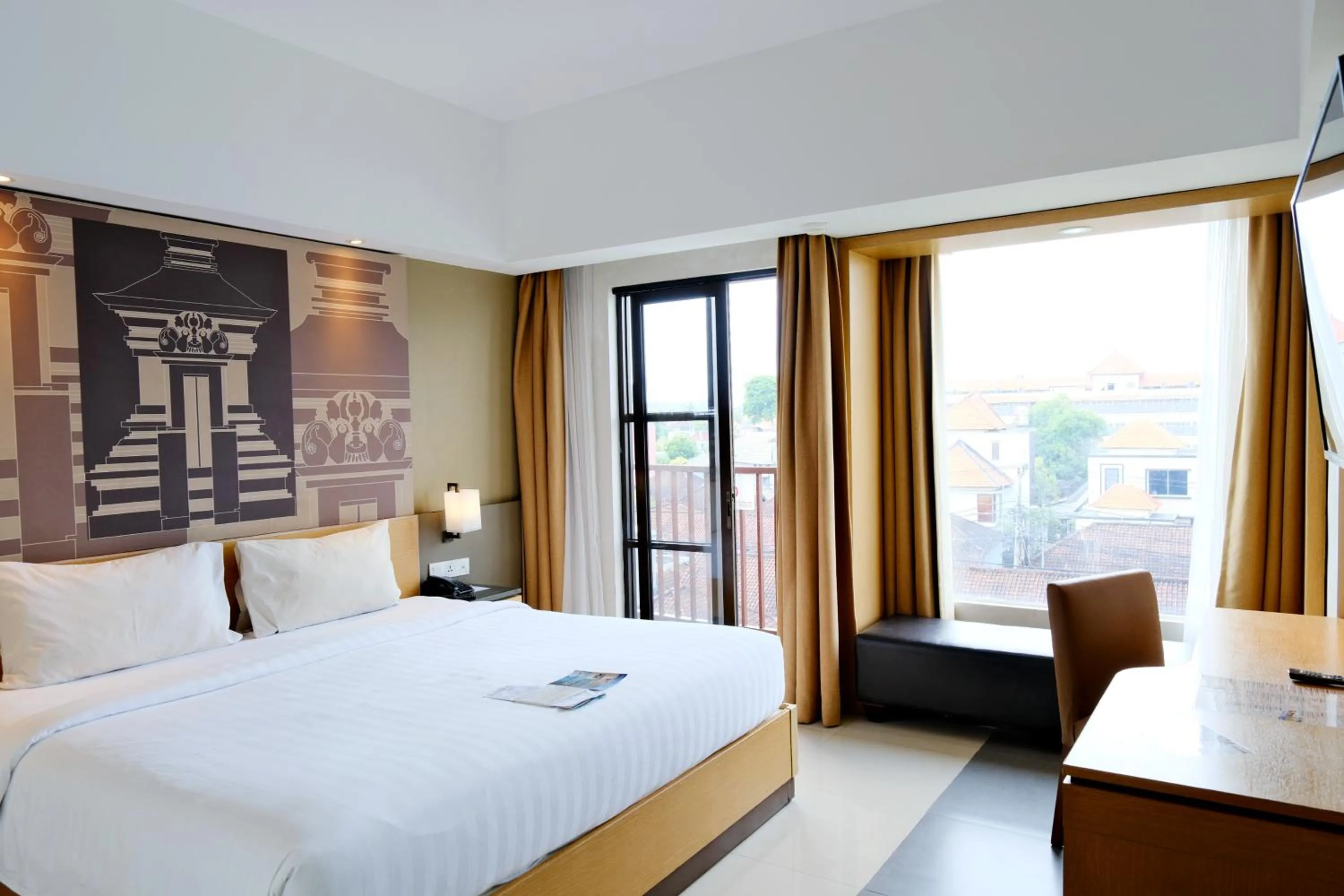 Bedroom, Bed in Horison Ultima Seminyak Bali - CHSE Certified