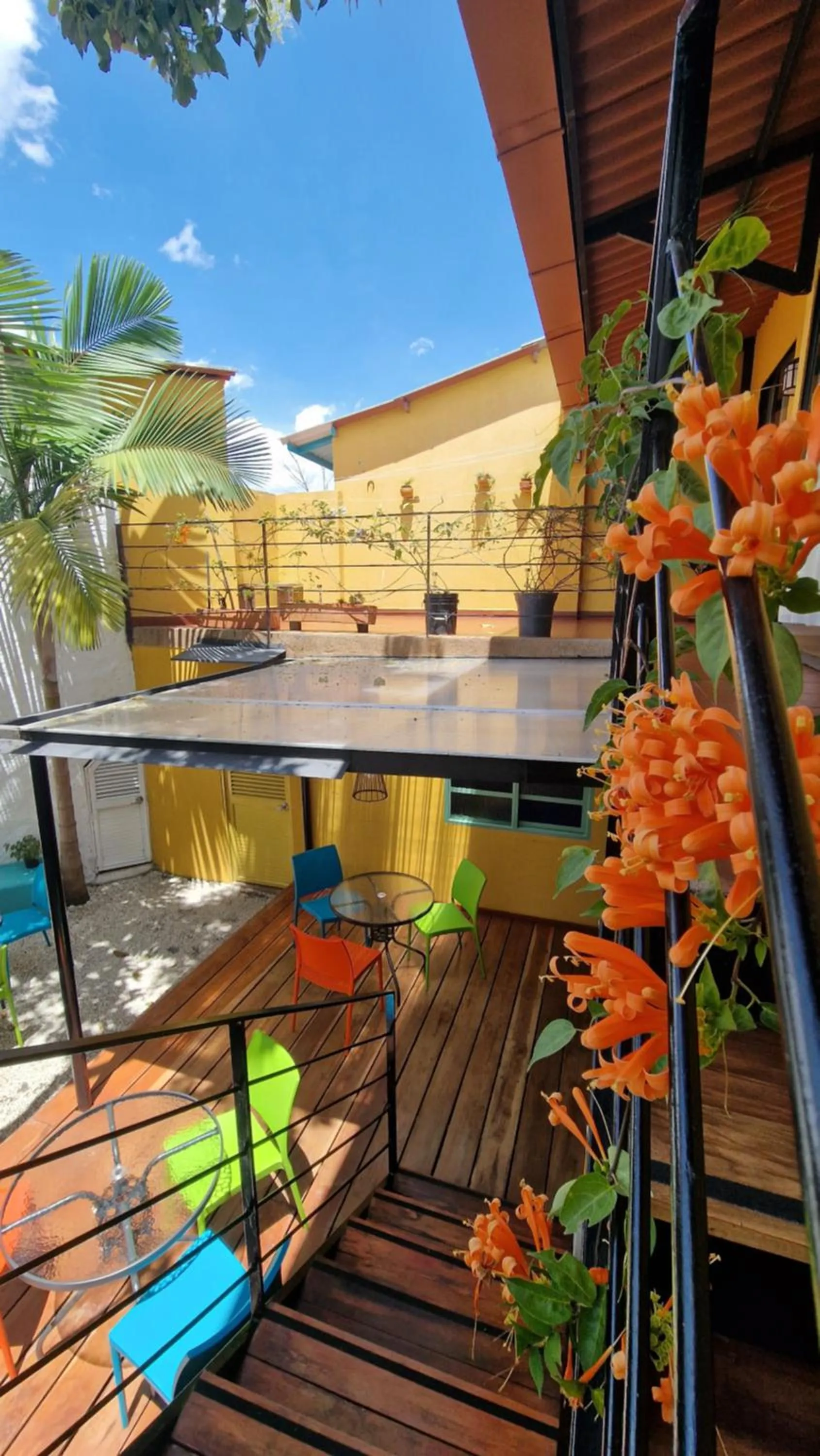 Patio in Hotel La Caracola Salento