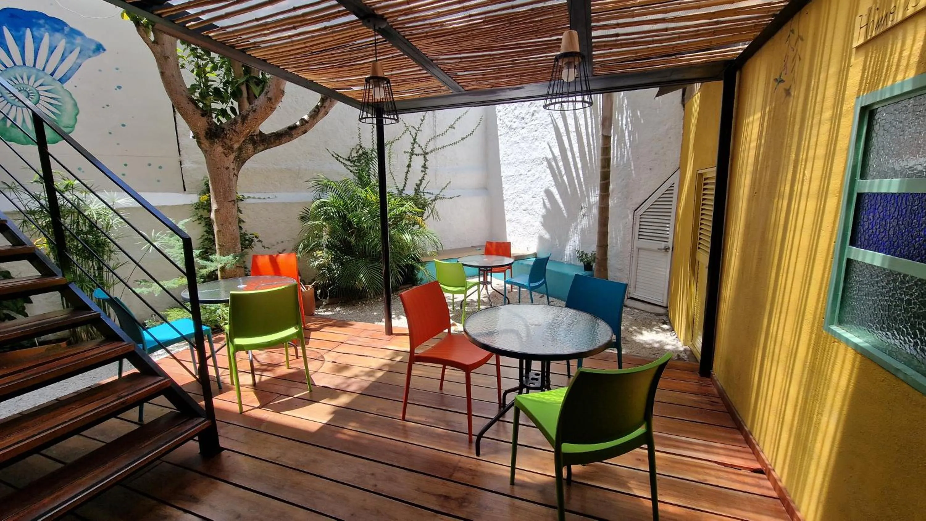 Patio in Hotel La Caracola Salento