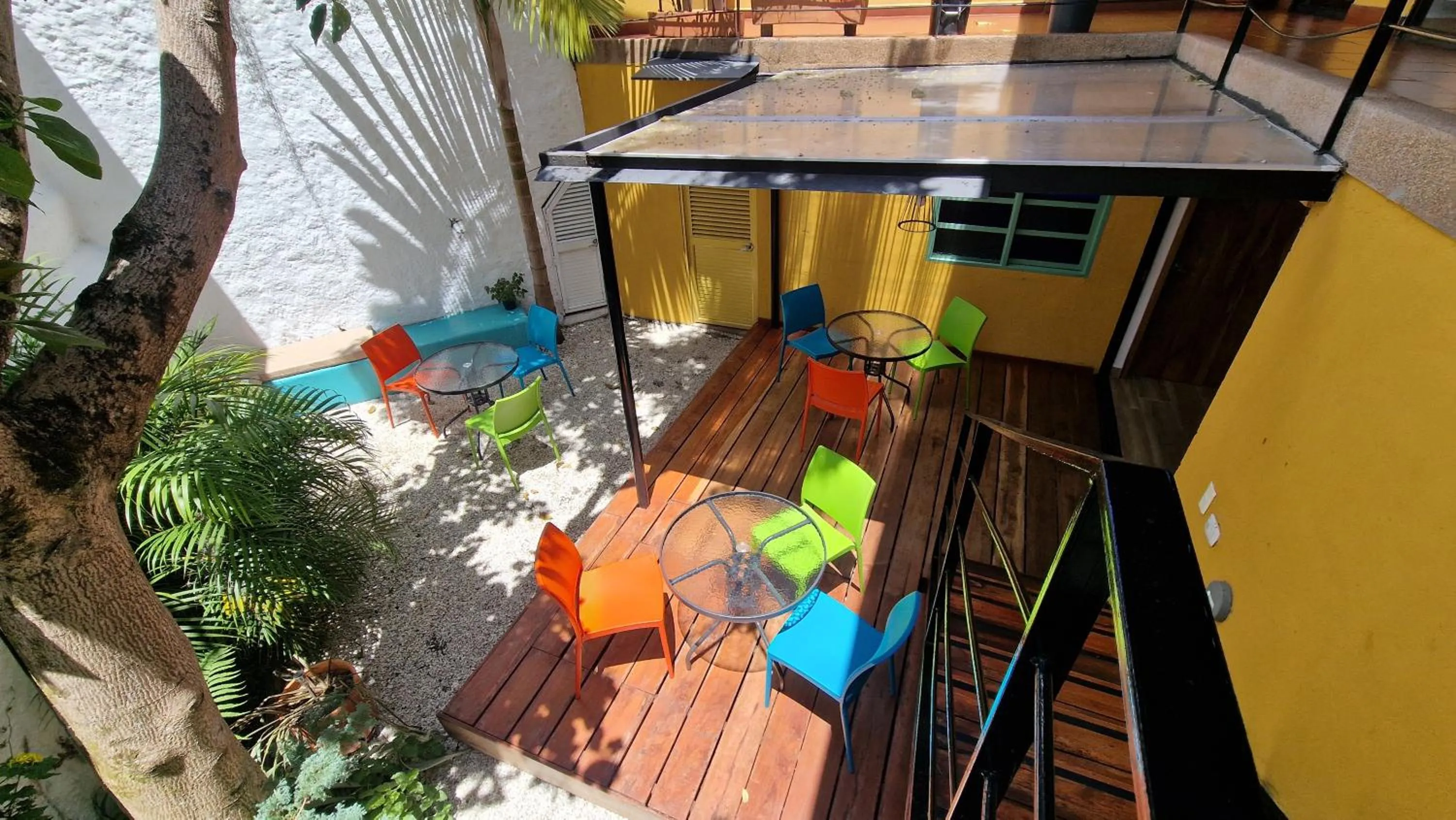 Patio in Hotel La Caracola Salento